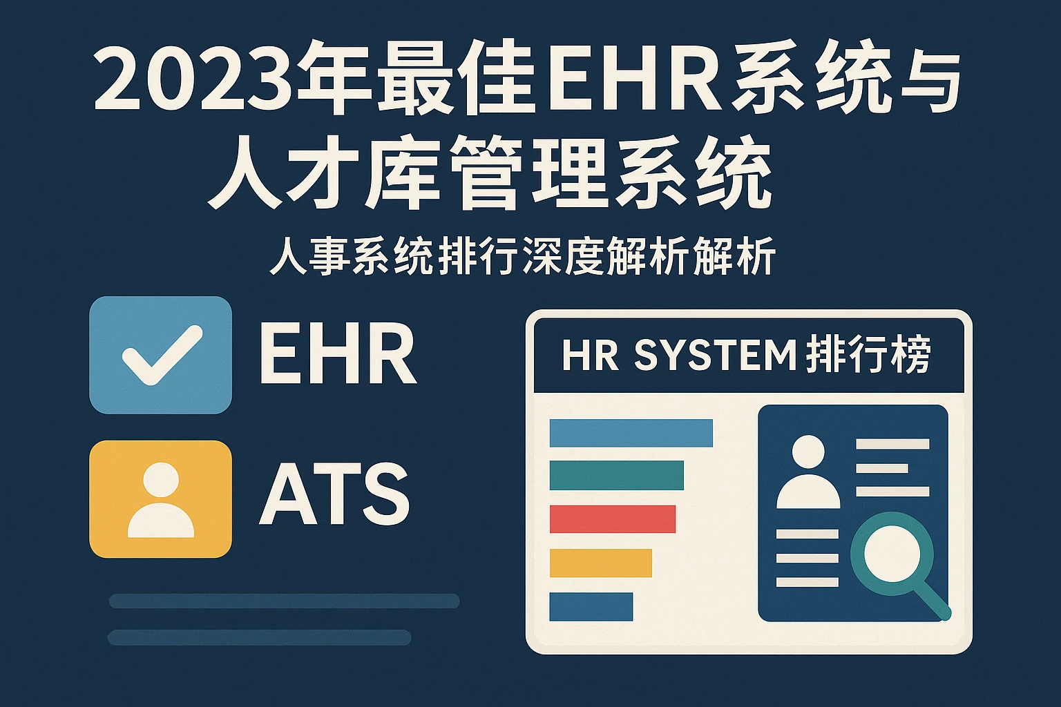 2023年最佳EHR系统与人才库管理系统：人事系统排行榜深度解析