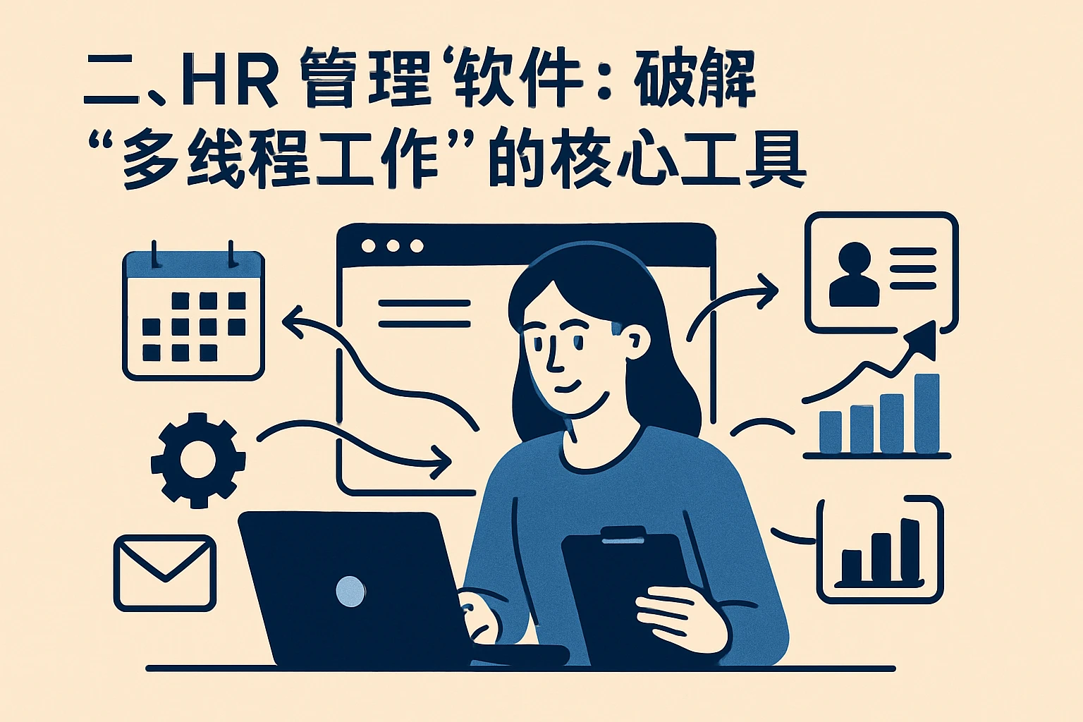 二、HR管理软件：破解“多线程工作”的核心工具