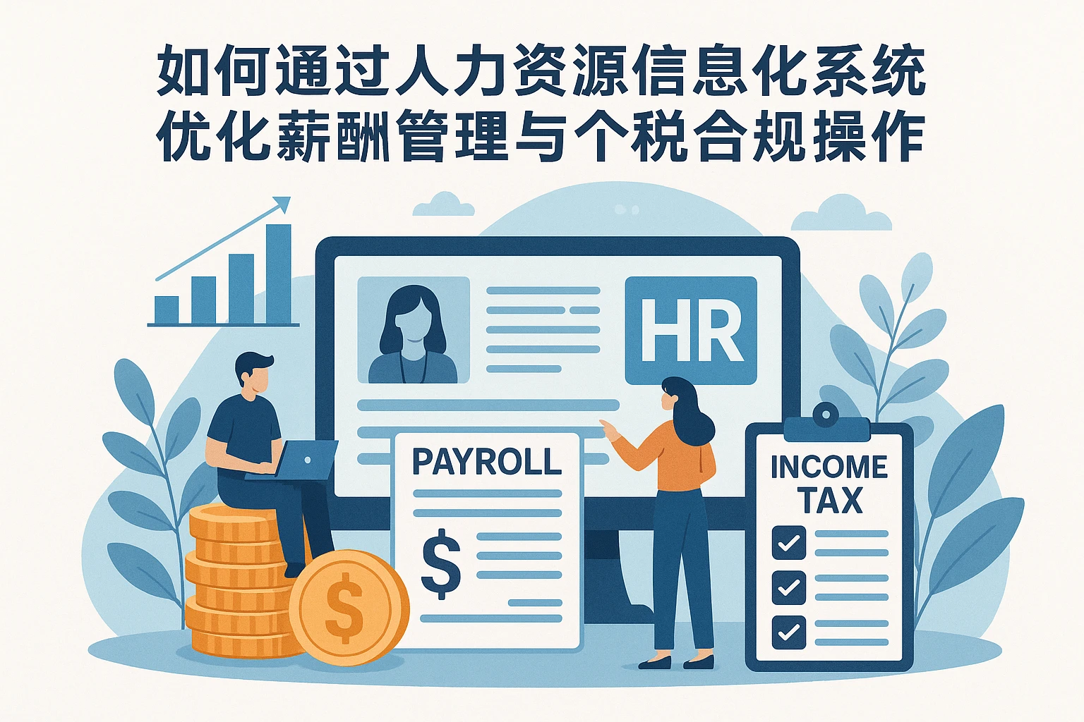 如何通过人力资源信息化系统优化薪酬管理与个税合规操作