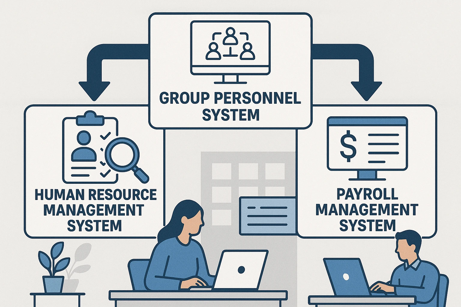 人力资源管理系统与薪资管理系统在集团型人事系统中的整合应用