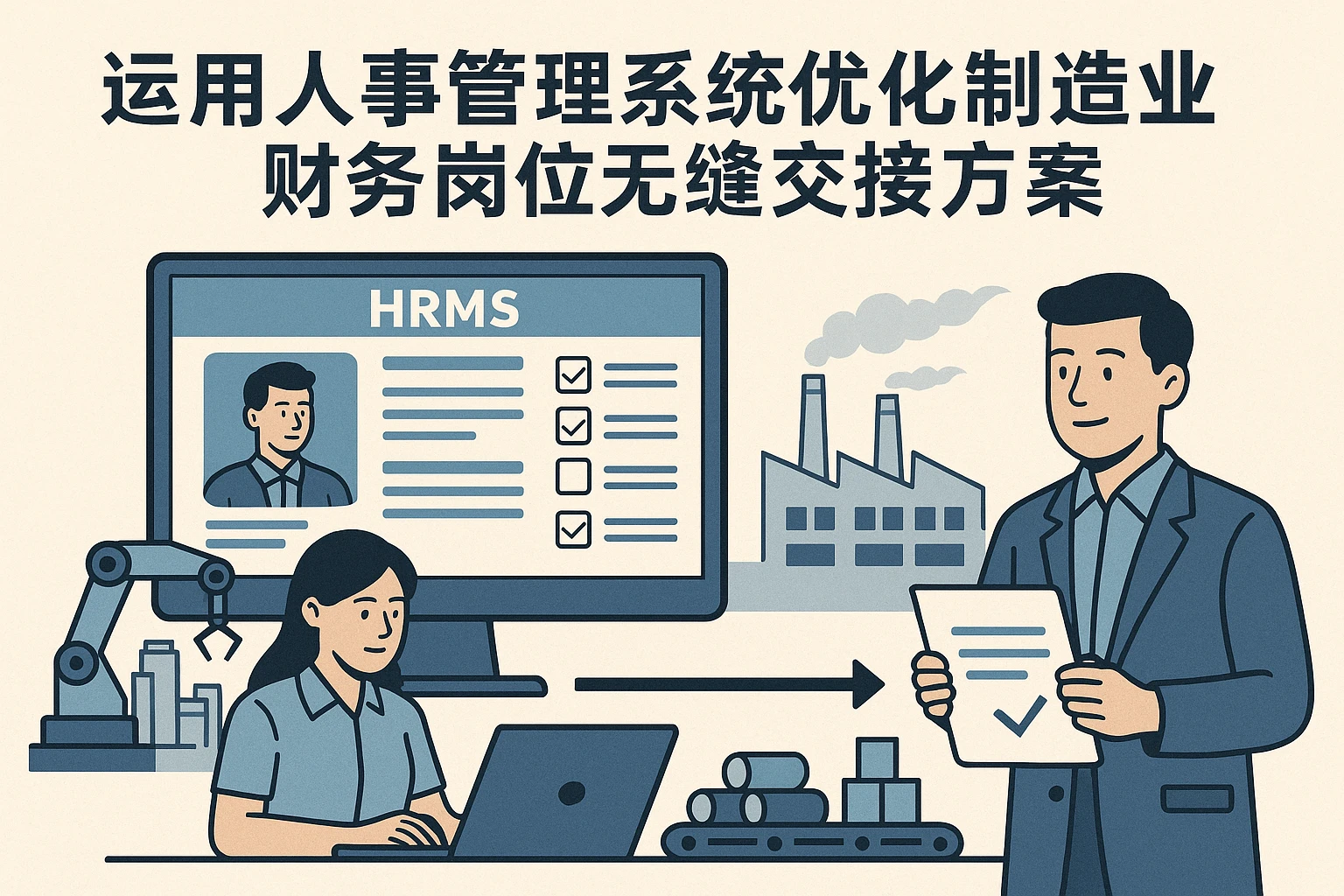 运用人事管理系统优化制造业财务岗位无缝交接方案