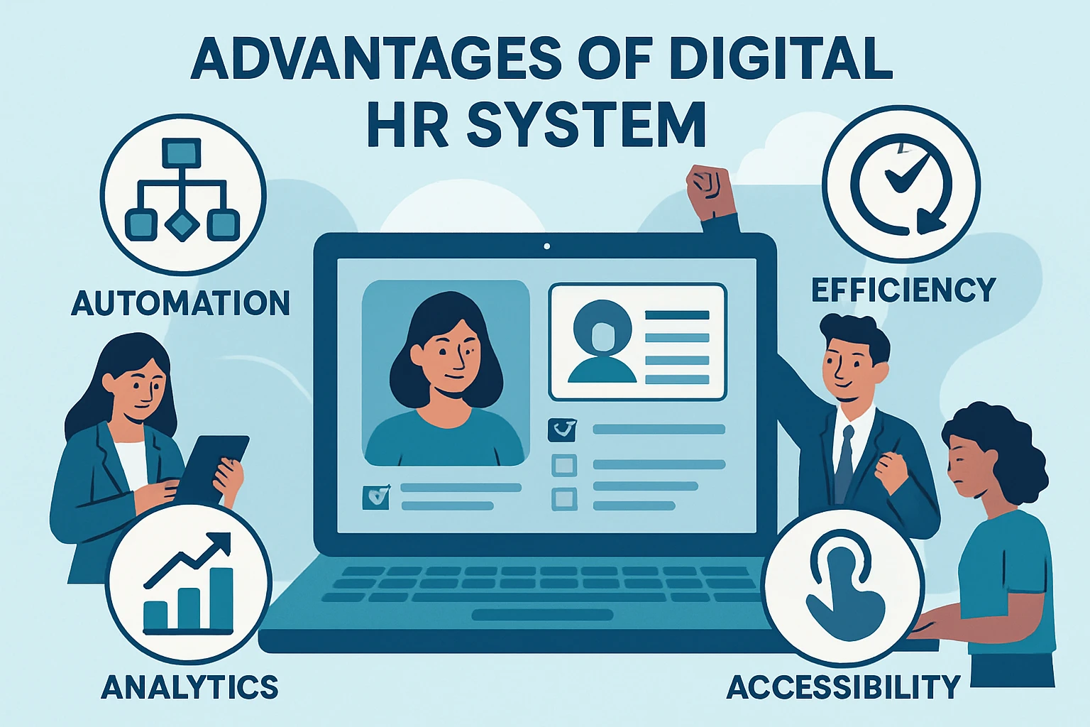 数字化人力资源系统的优势