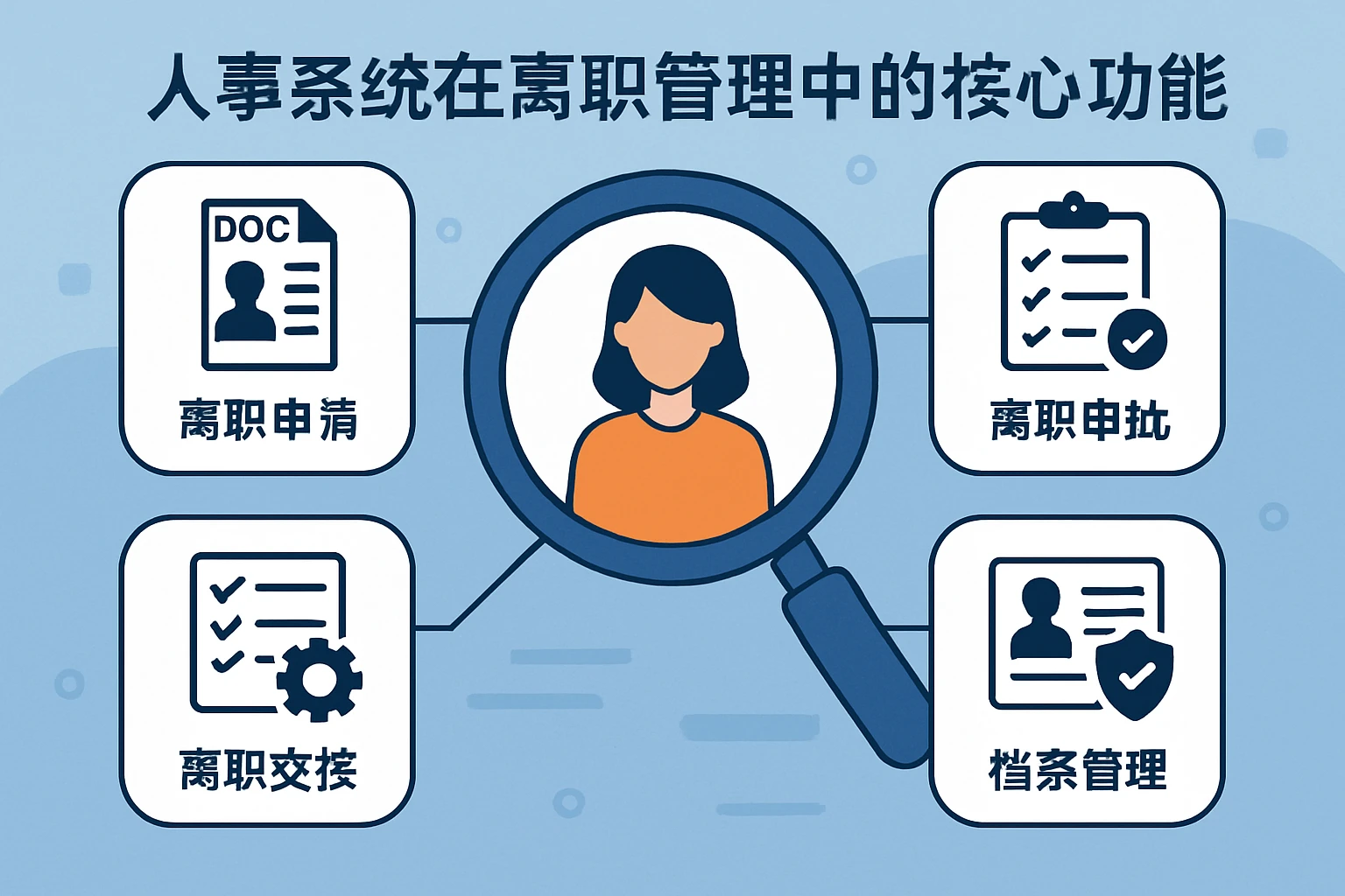 人事系统在离职管理中的核心功能