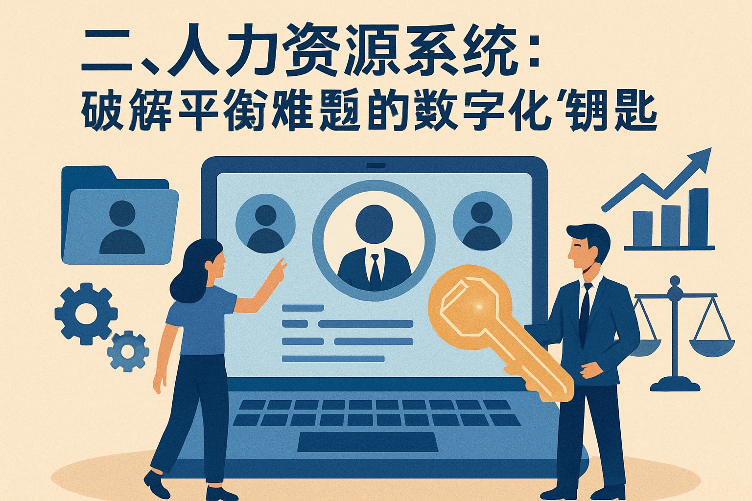 二、人力资源系统:破解平衡难题的数字化钥匙