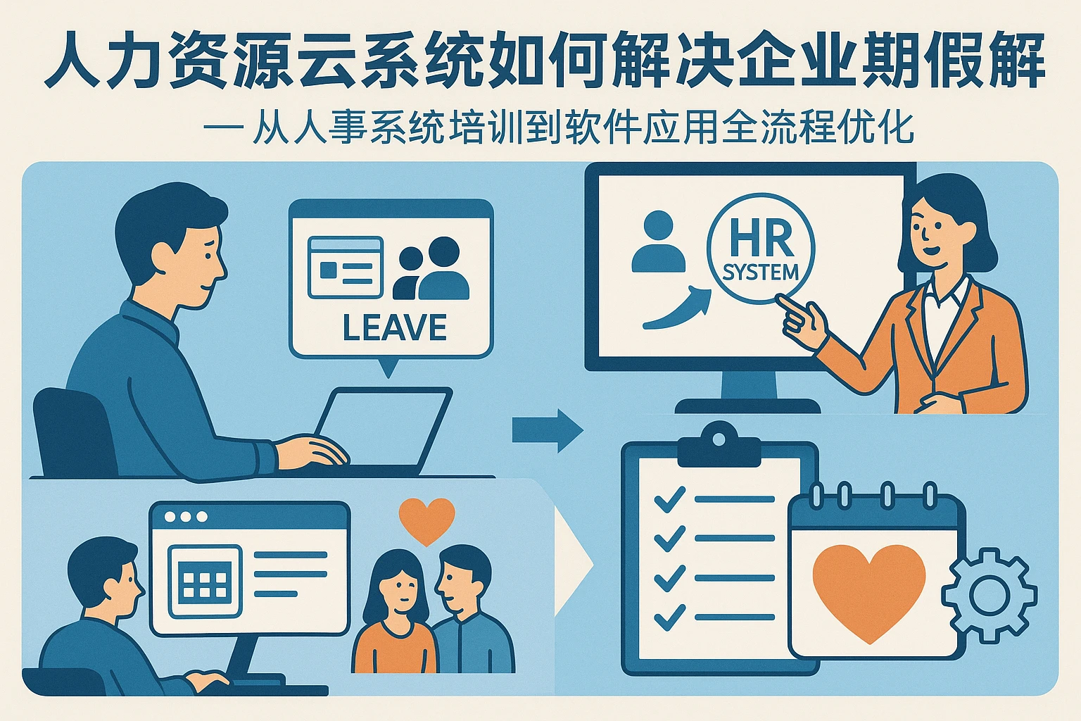 人力资源云系统如何解决企业婚假管理痛点？——从人事系统培训到软件应用的全流程优化