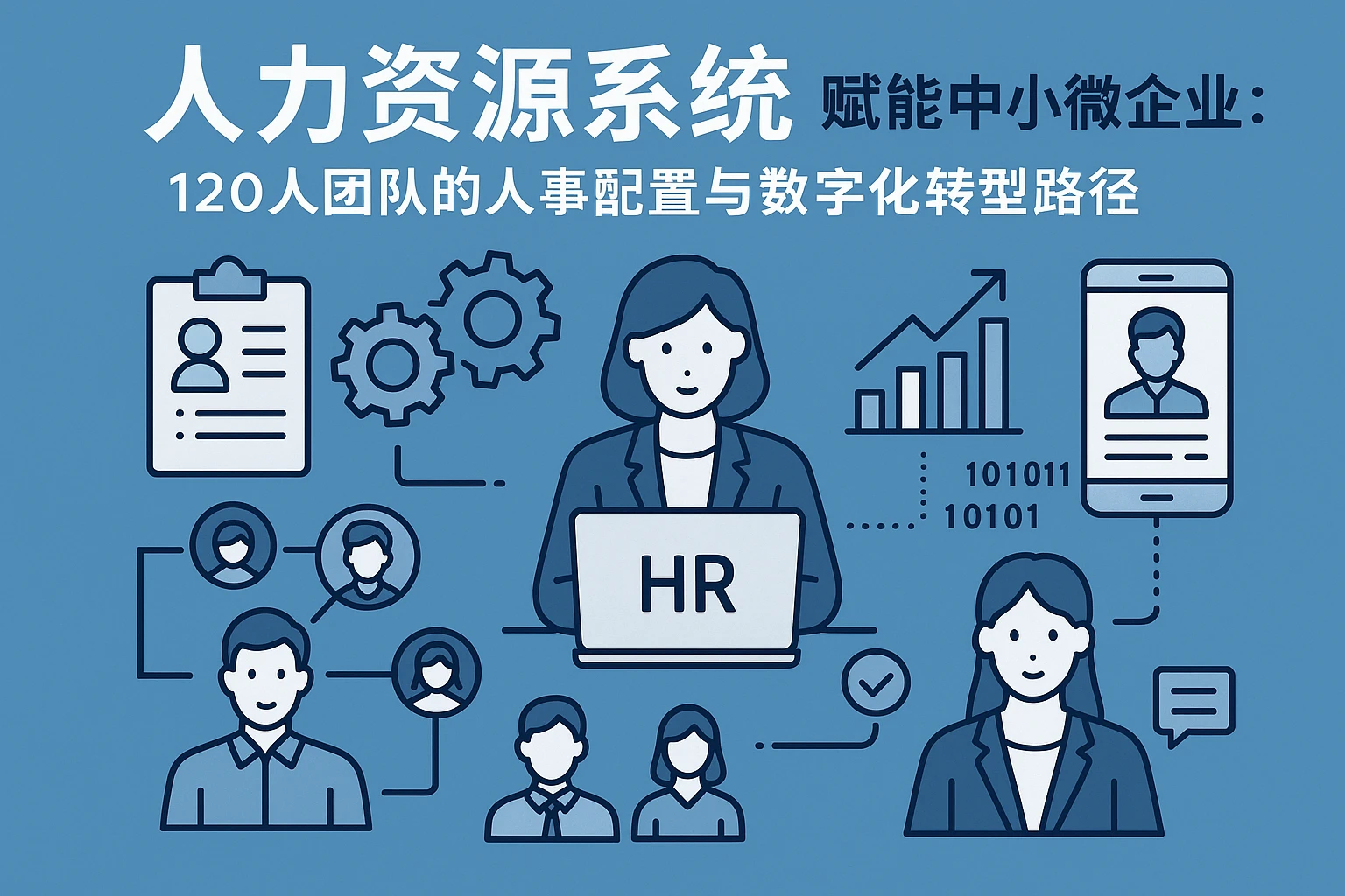 人力资源系统赋能中小微企业：120人团队的人事配置与数字化转型路径