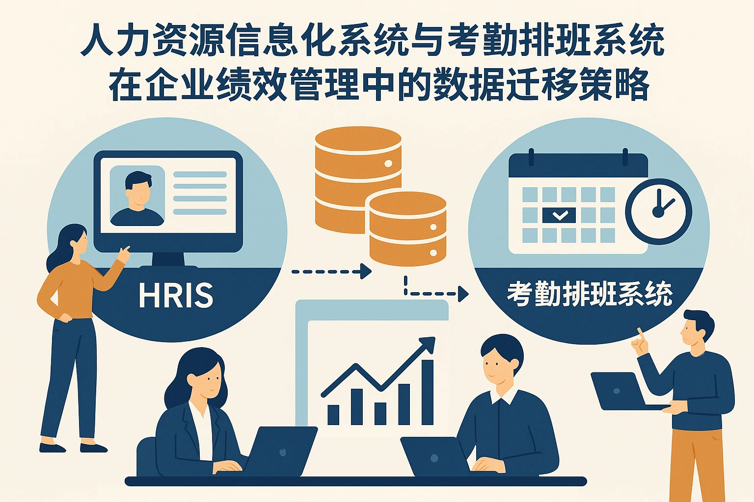 人力资源信息化系统与考勤排班系统在企业绩效管理中的数据迁移策略