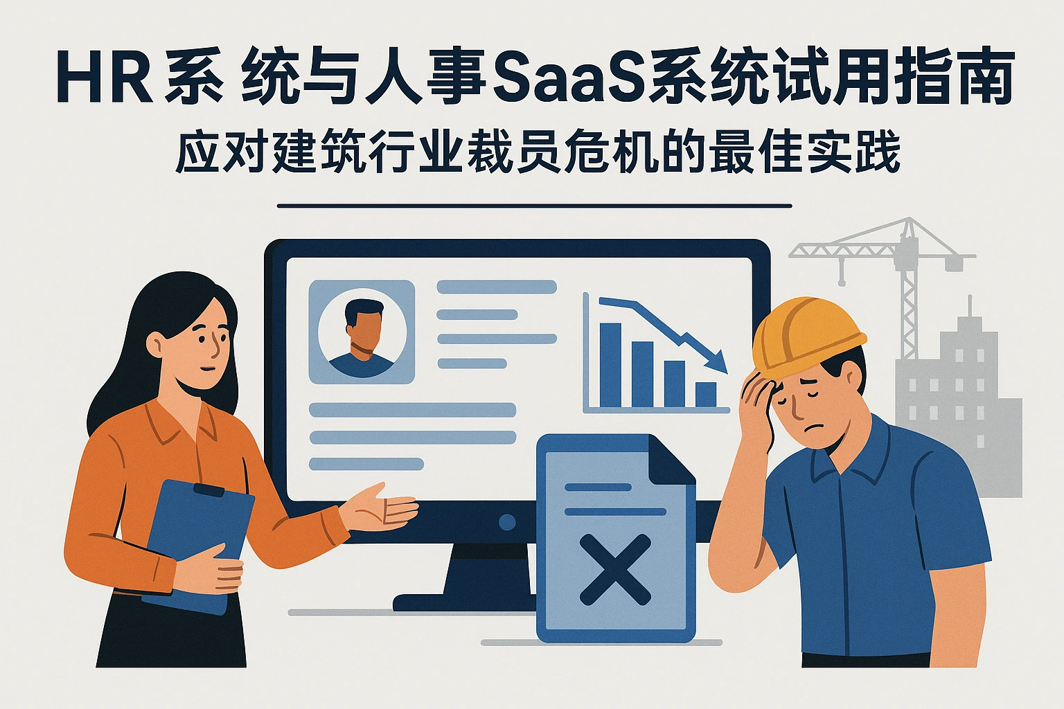 HR系统与人事SaaS系统试用指南：应对建筑行业裁员危机的最佳实践