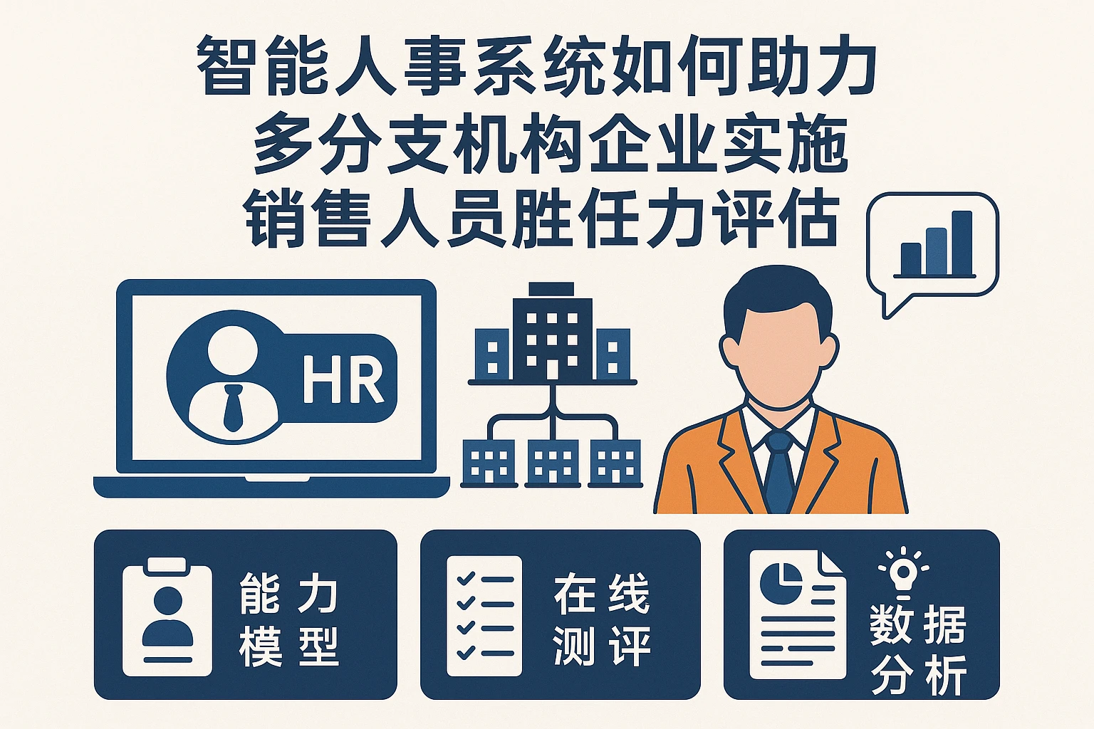 智能人事系统如何助力多分支机构企业实施销售人员胜任力评估
