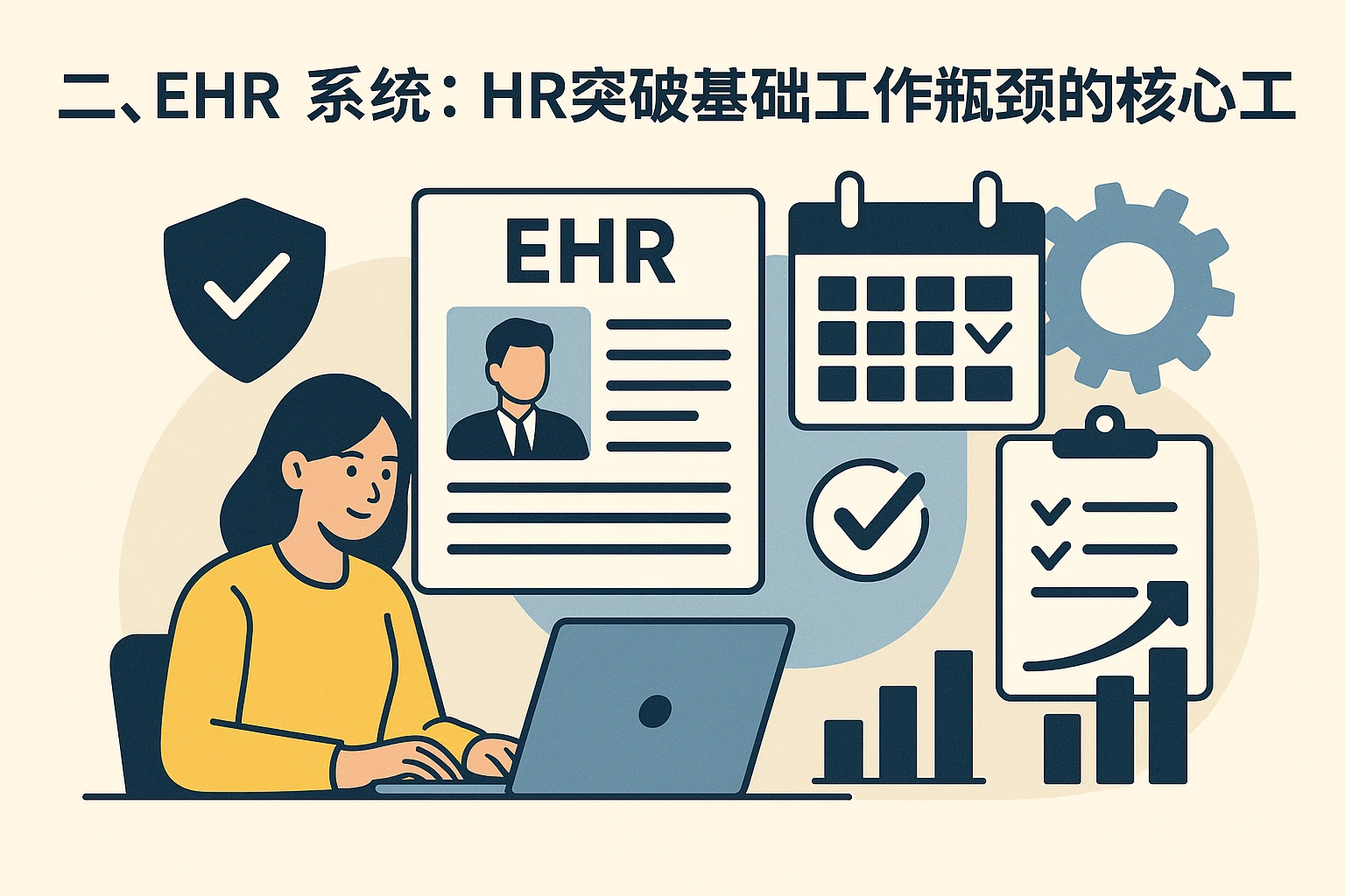 二、EHR系统：HR突破基础工作瓶颈的核心工具
