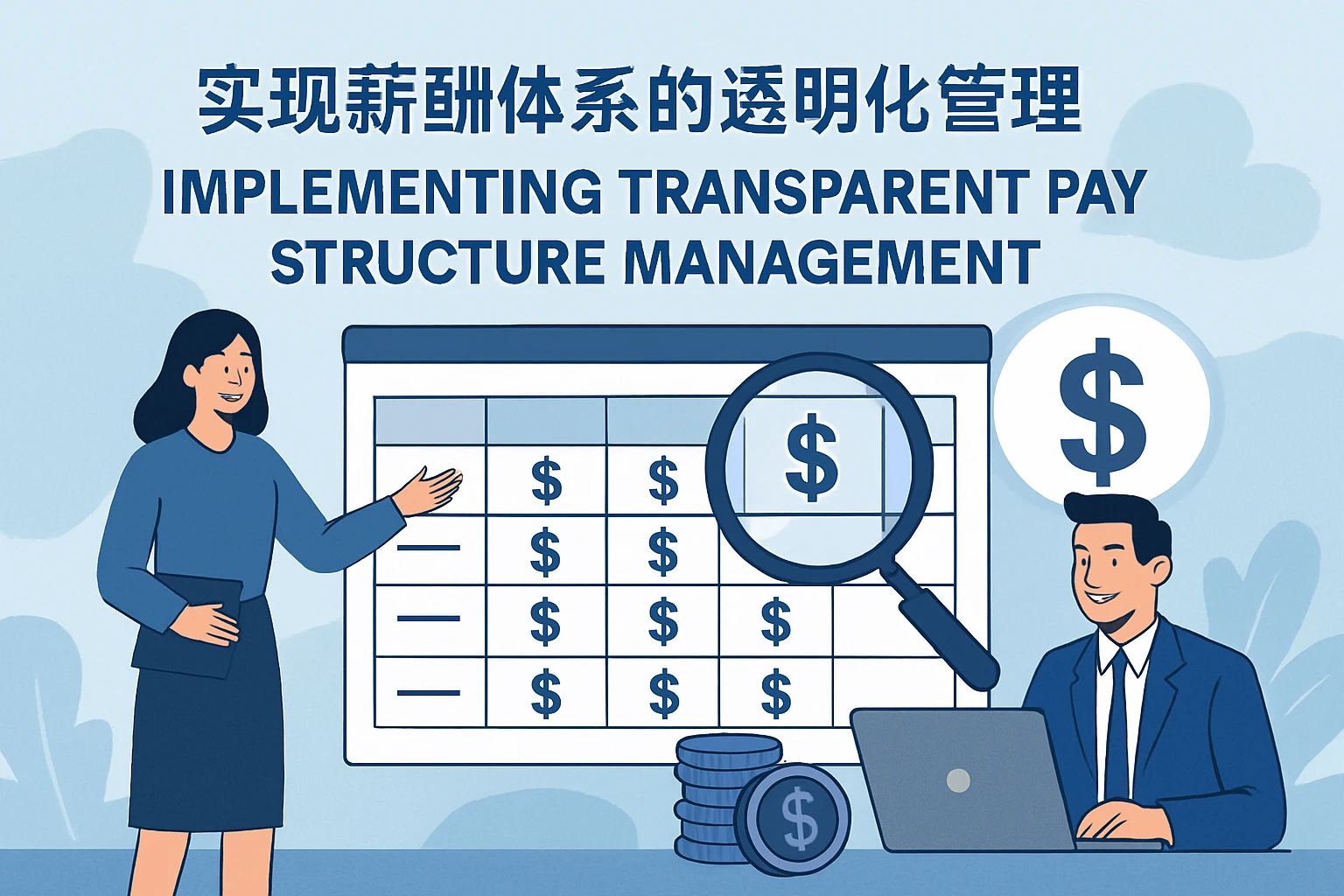 实现薪酬体系的透明化管理