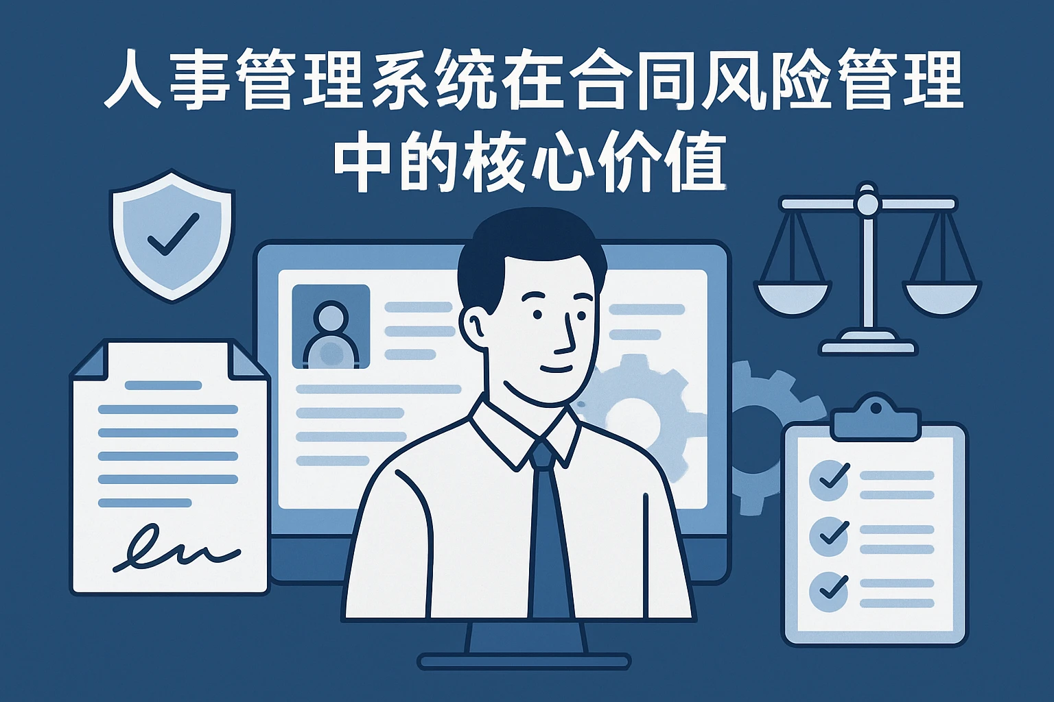 人事管理系统在合同风险管理中的核心价值