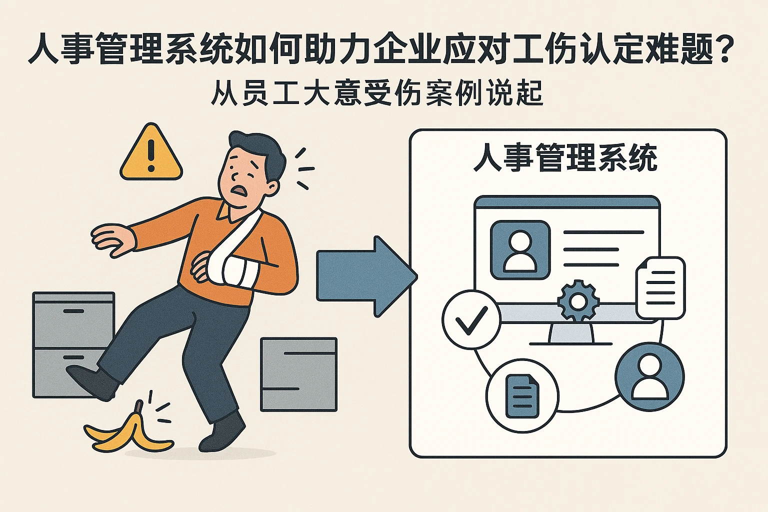 人事管理系统如何助力企业应对工伤认定难题?从员工大意受伤案例说起