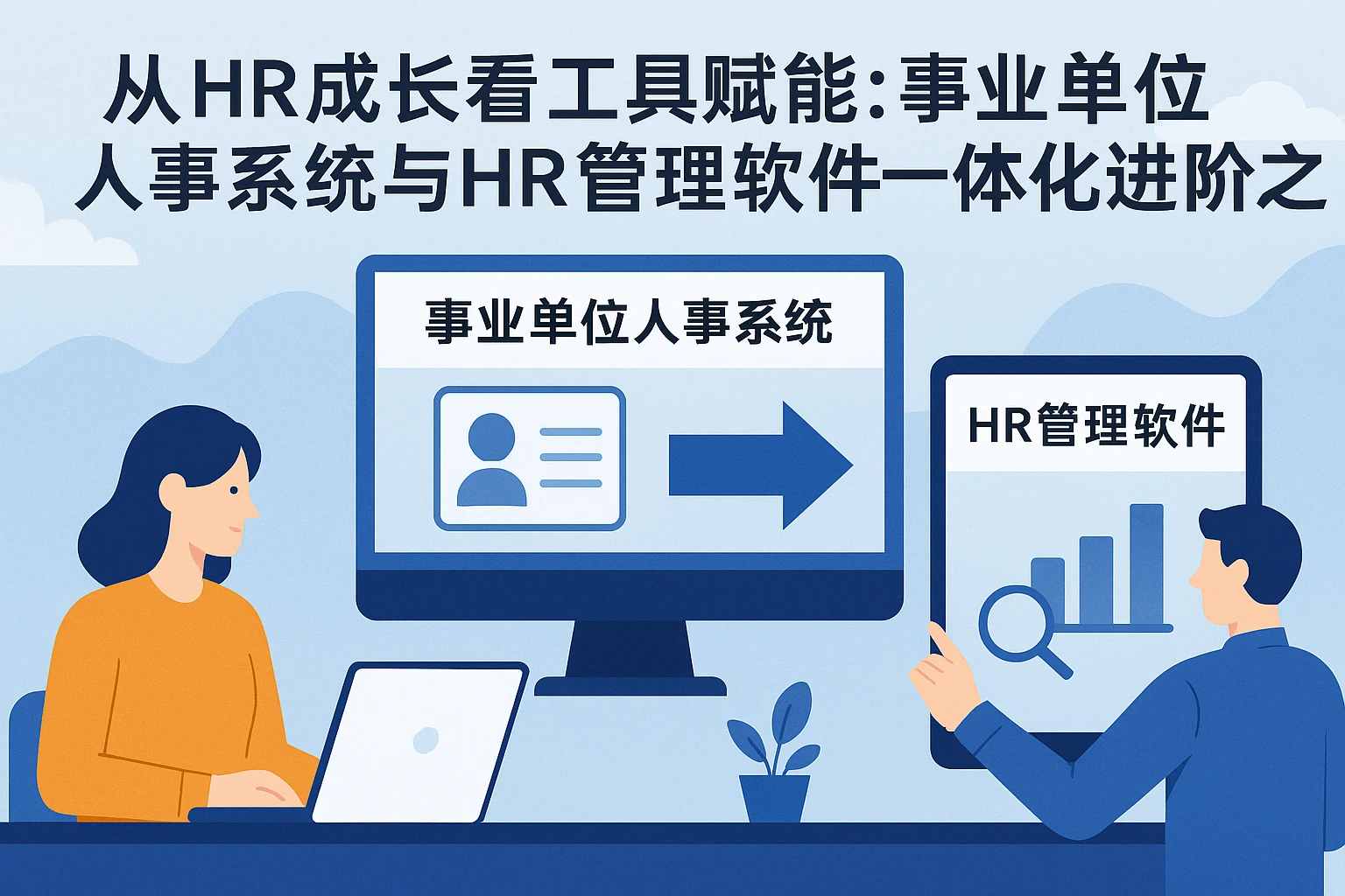 从HR成长看工具赋能:事业单位人事系统与HR管理软件的一体化进阶之路