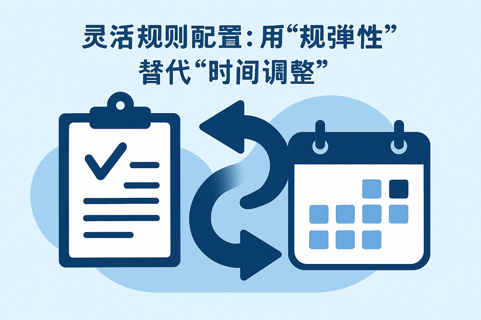 2. 灵活规则配置：用“规则弹性”替代“时间调整”