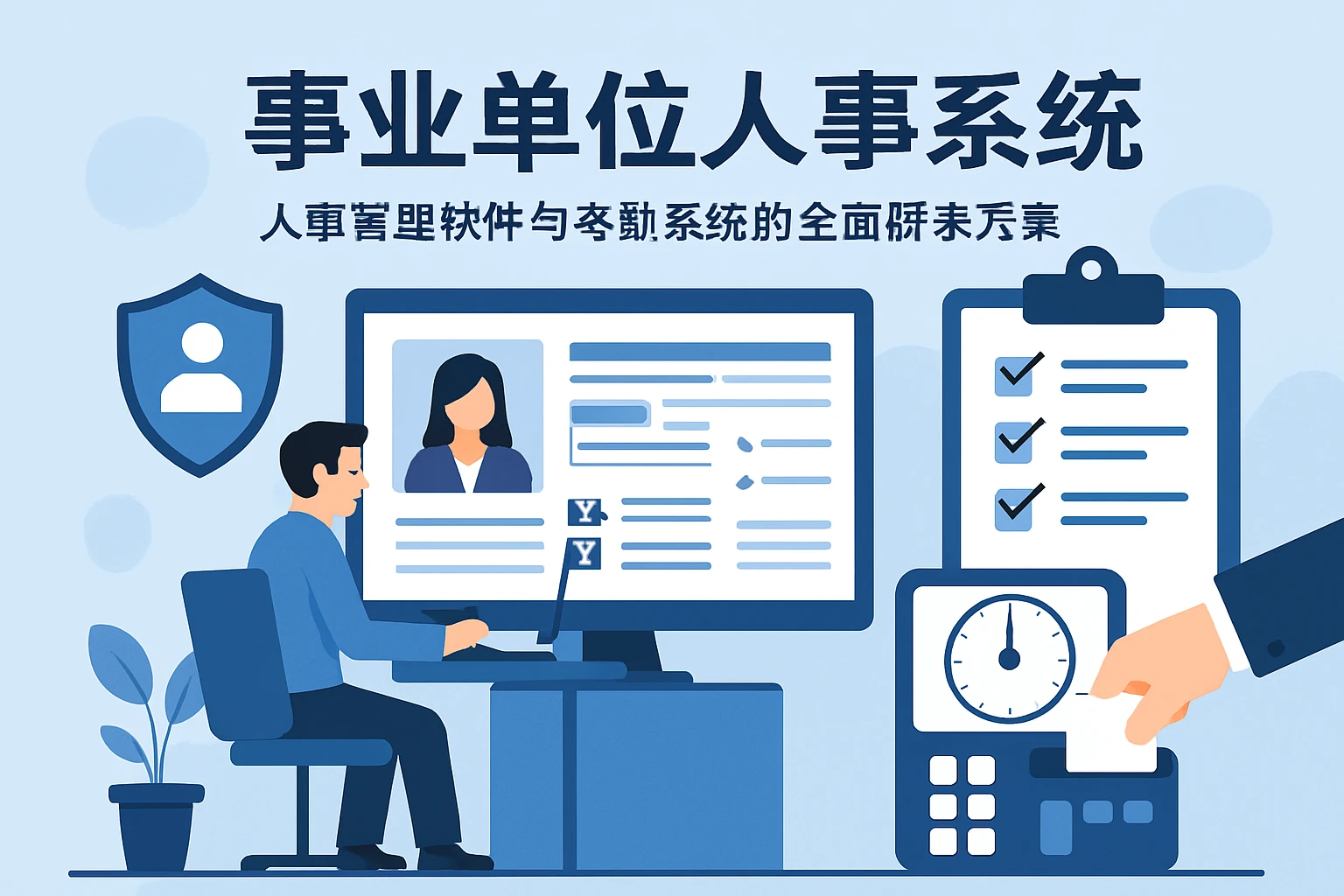 事业单位人事系统：人事管理软件与考勤系统的全面解决方案