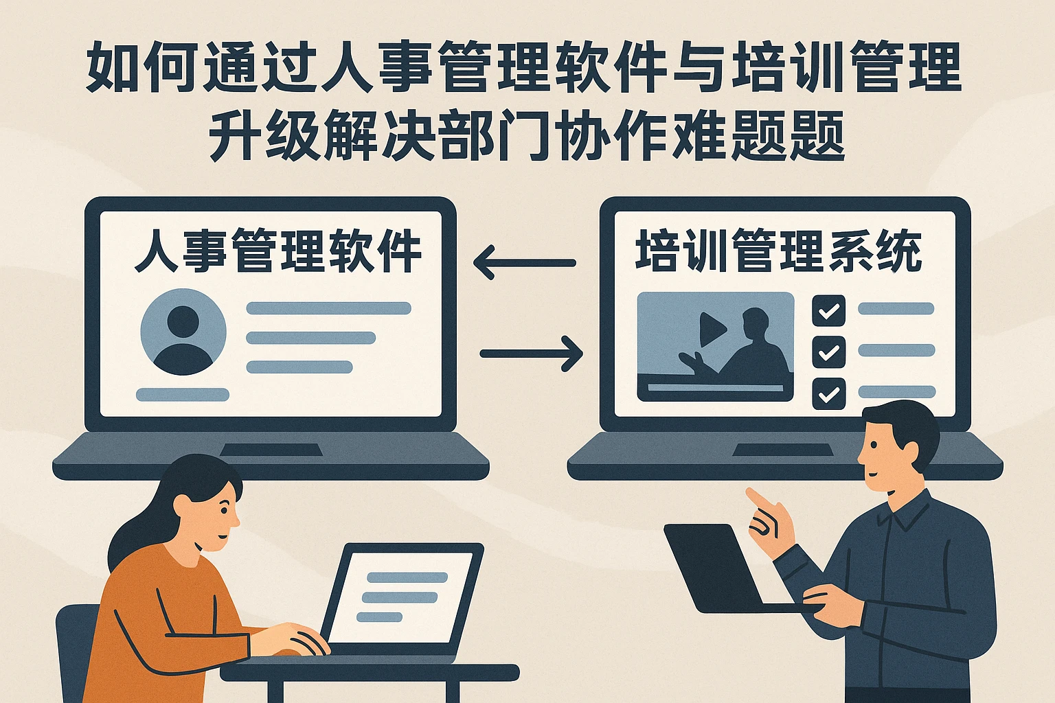 如何通过人事管理软件与培训管理系统升级解决部门协作难题