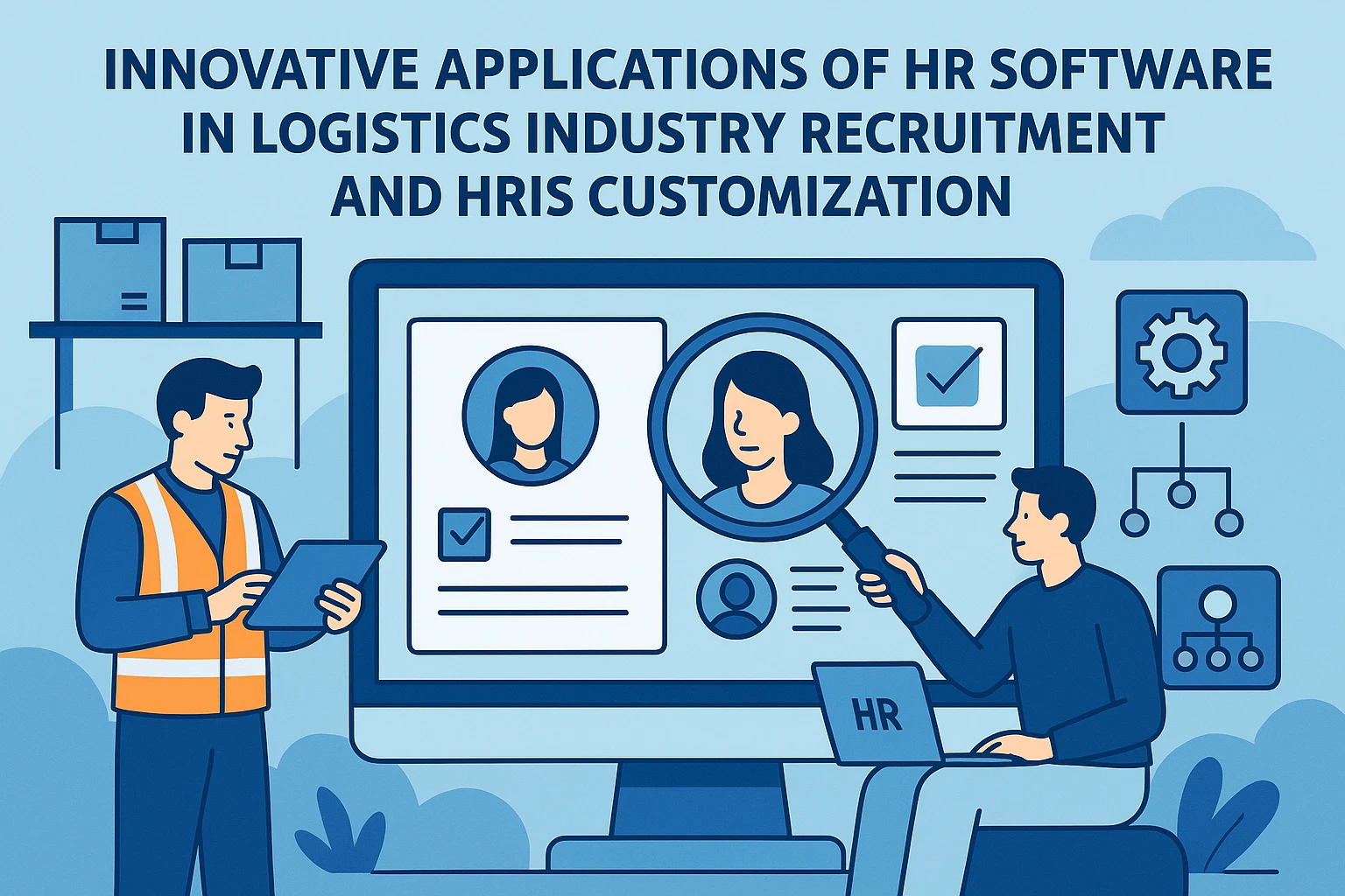 人力资源软件在物流行业招聘中的创新应用与人事系统二次开发