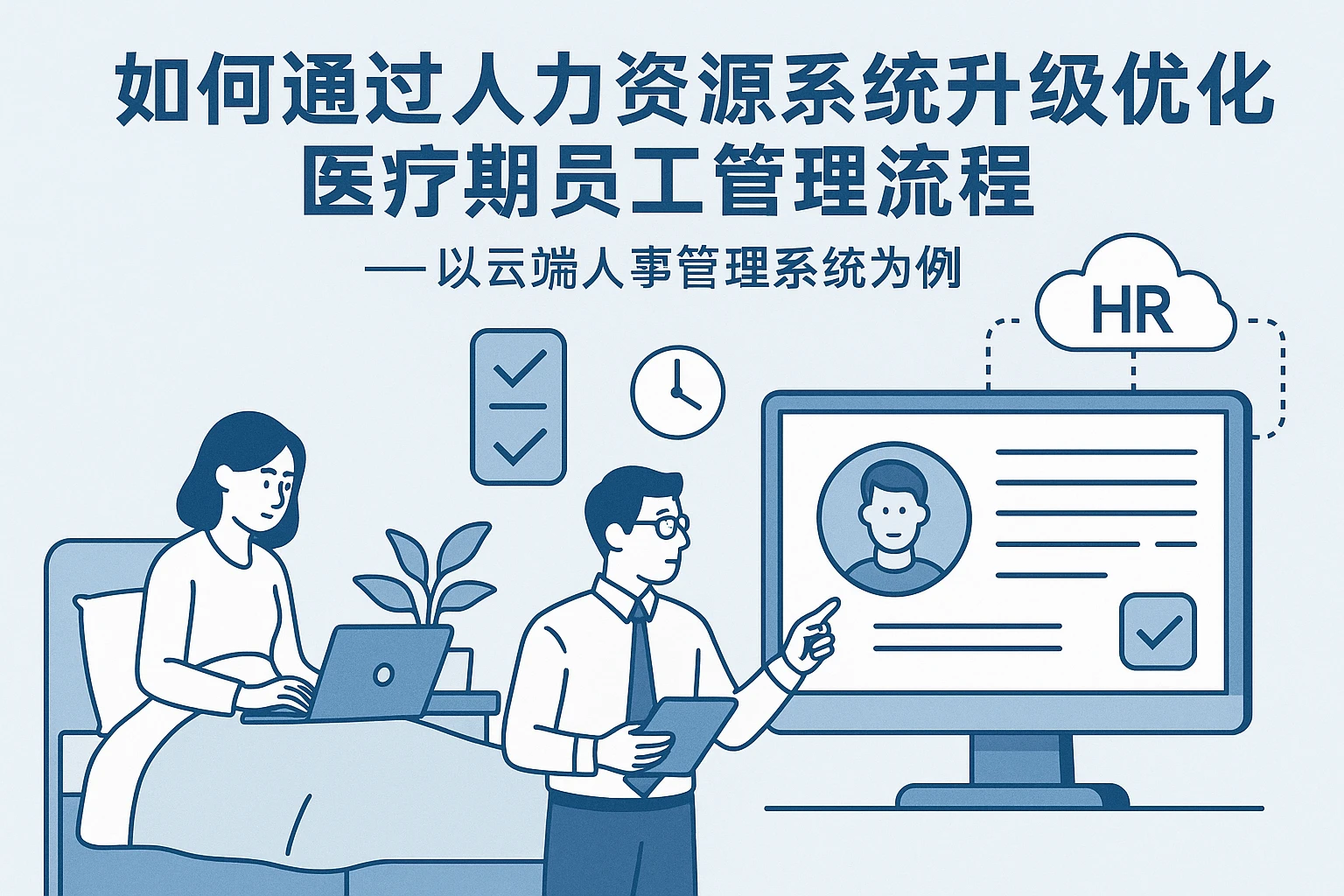 如何通过人力资源系统升级优化医疗期员工管理流程——以云端人事管理系统为例
