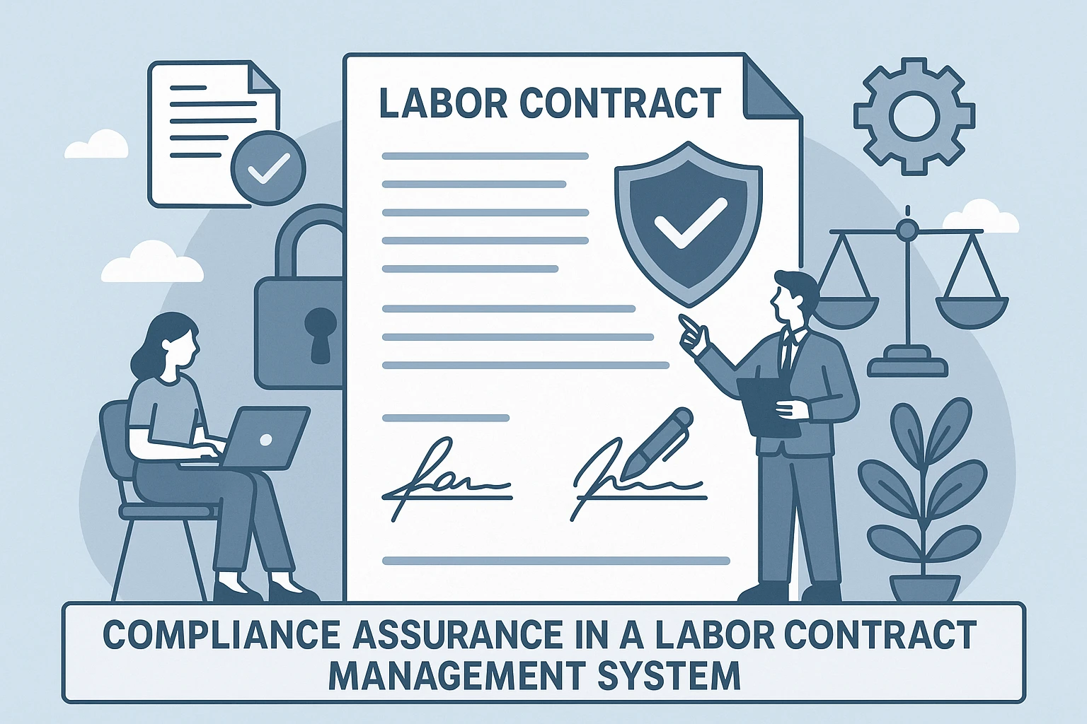 劳动合同管理系统的合规保障作用