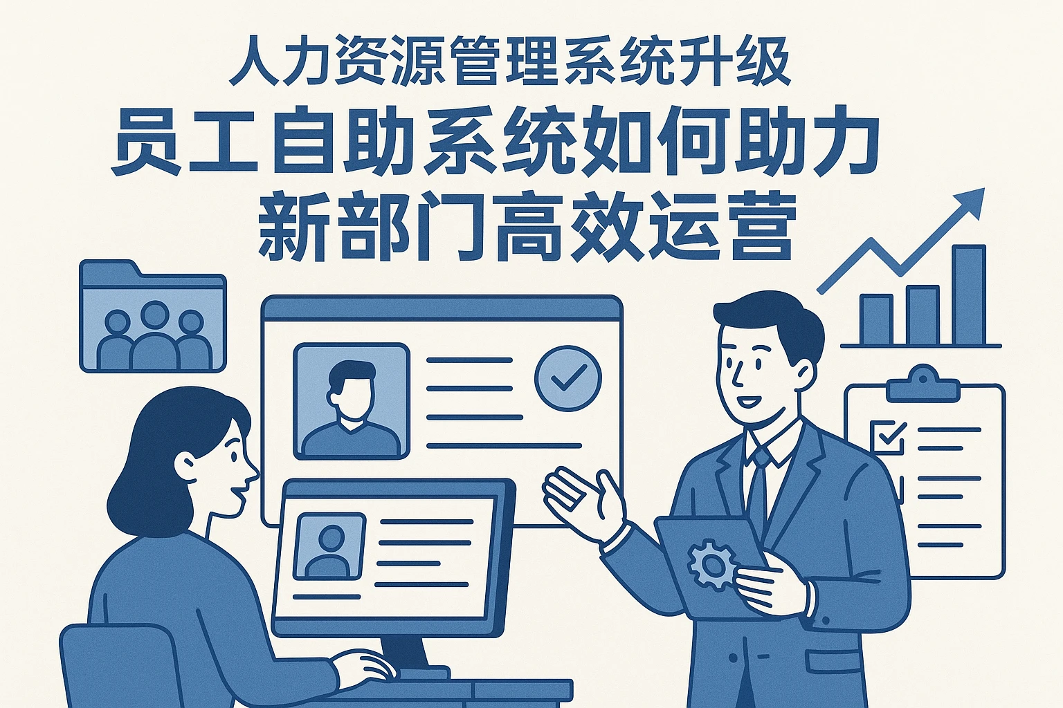 人力资源管理系统升级:员工自助系统如何助力新部门高效运营
