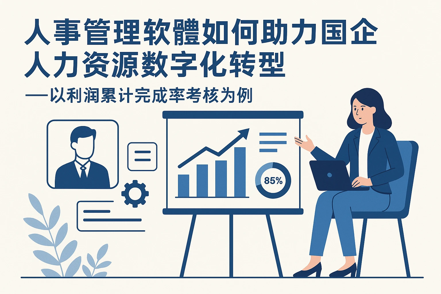 人事管理软件如何助力国企人力资源数字化转型——以利润累计完成率考核为例