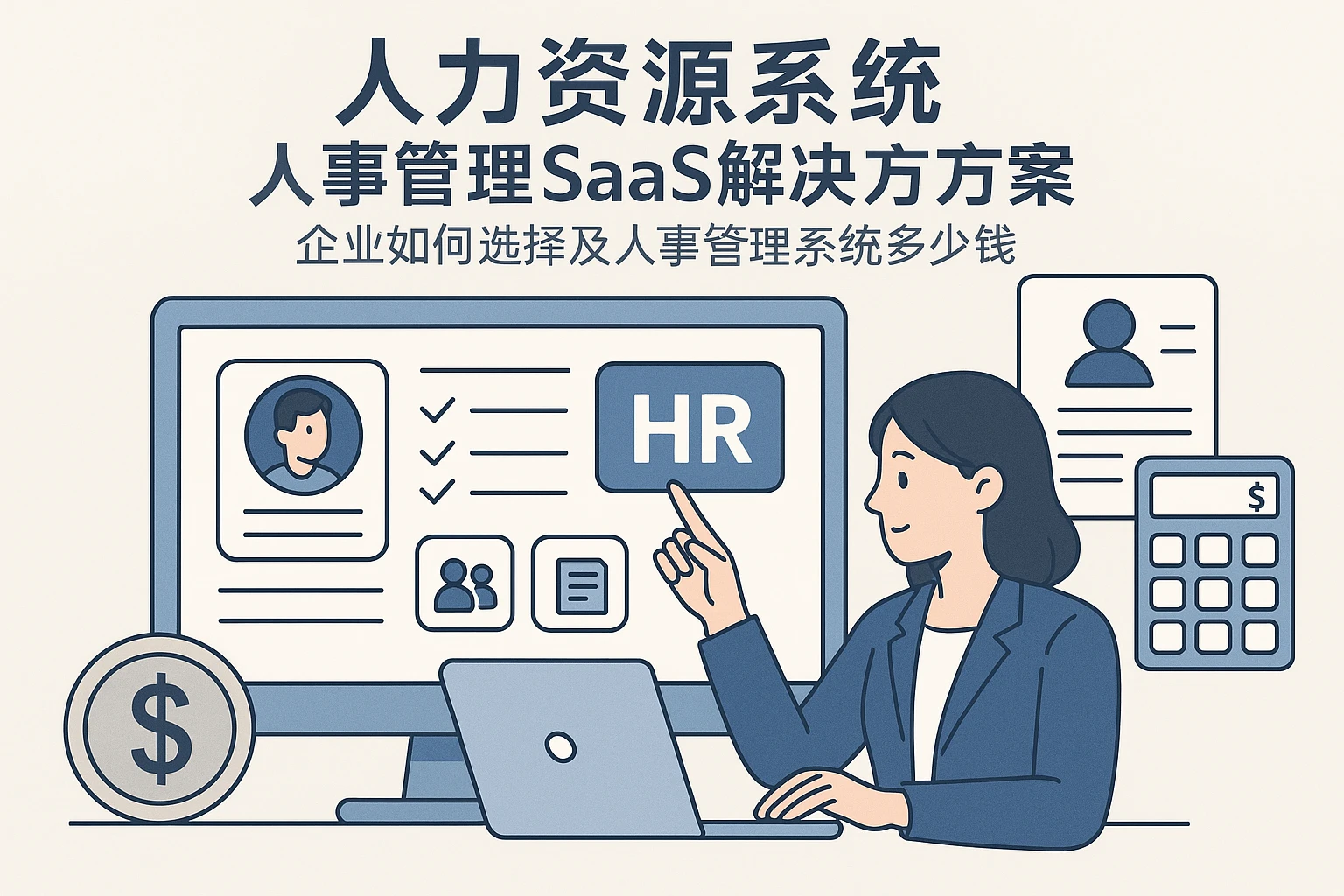 人力资源系统与人事管理SaaS解决方案：企业如何选择及人事管理系统多少钱