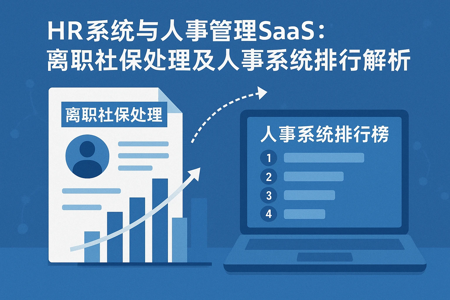 HR系统与人事管理SaaS：离职社保处理及人事系统排行榜深度解析