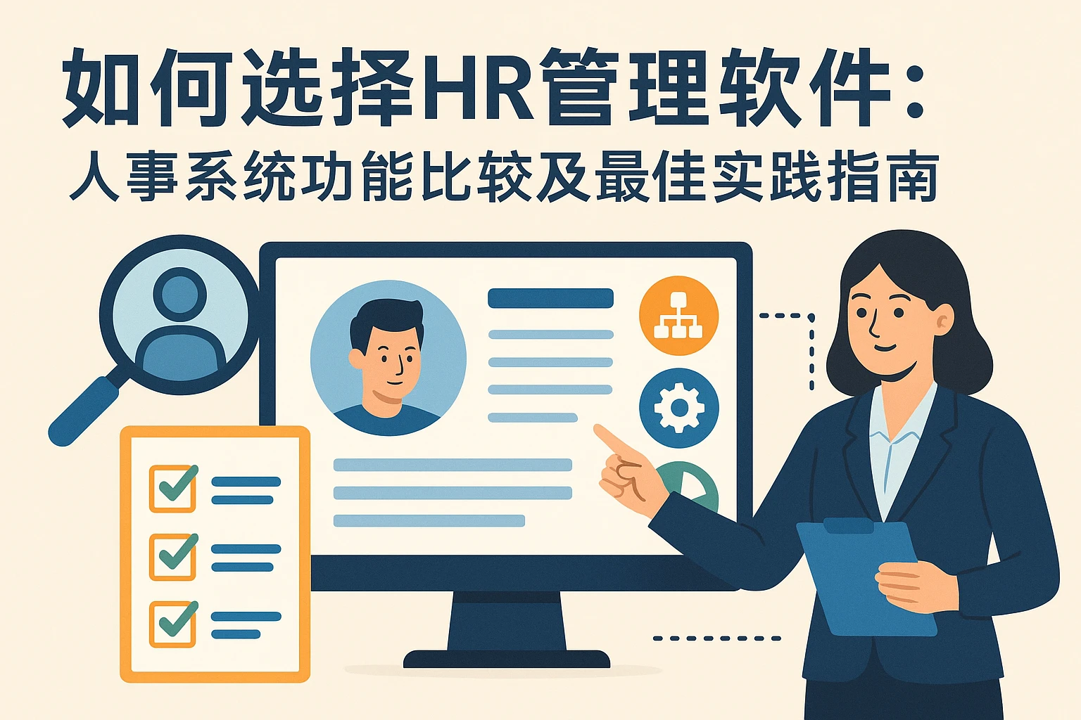 如何选择HR管理软件：人事系统功能比较及最佳实践指南
