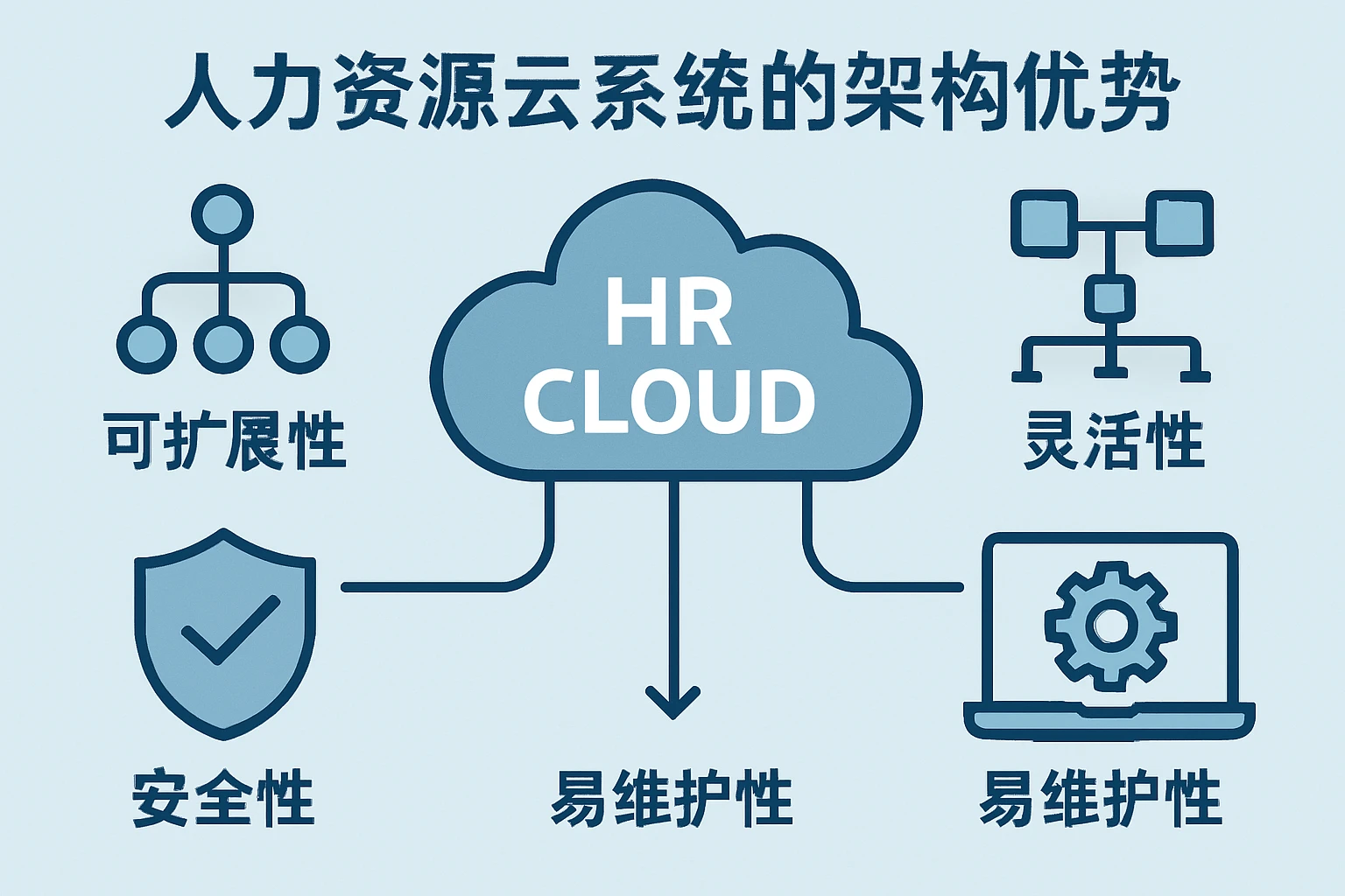 人力资源云系统的架构优势