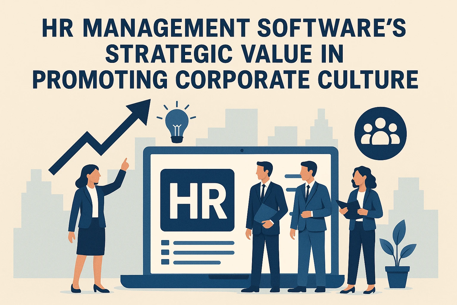 HR管理软件在企业文化推广中的战略价值