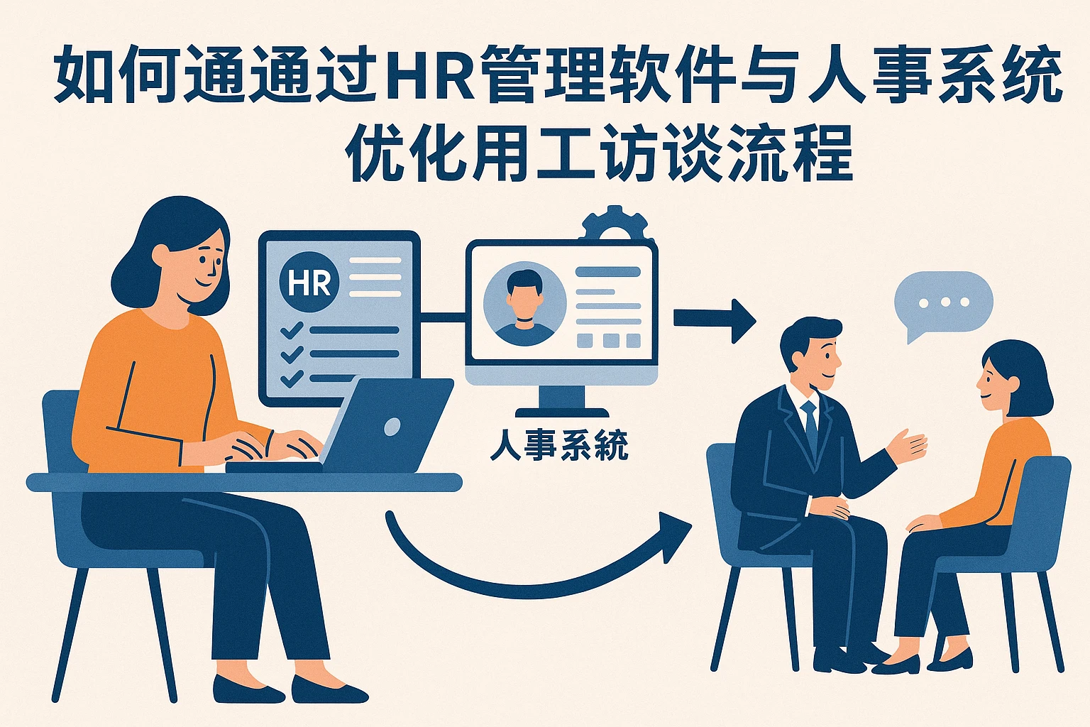 如何通过HR管理软件与人事系统试用优化员工访谈流程