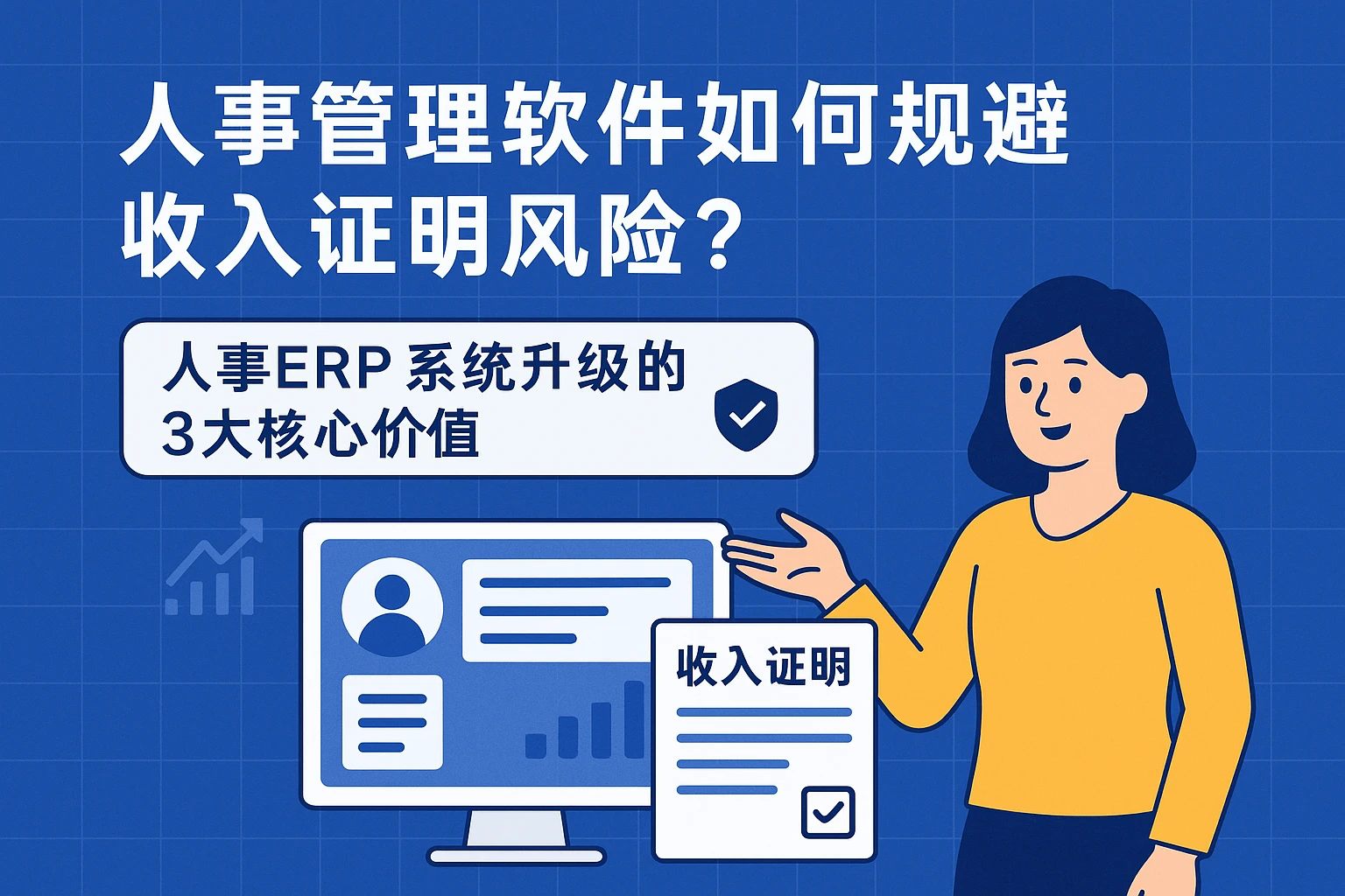人事管理软件如何规避收入证明风险?人事ERP系统升级的3大核心价值