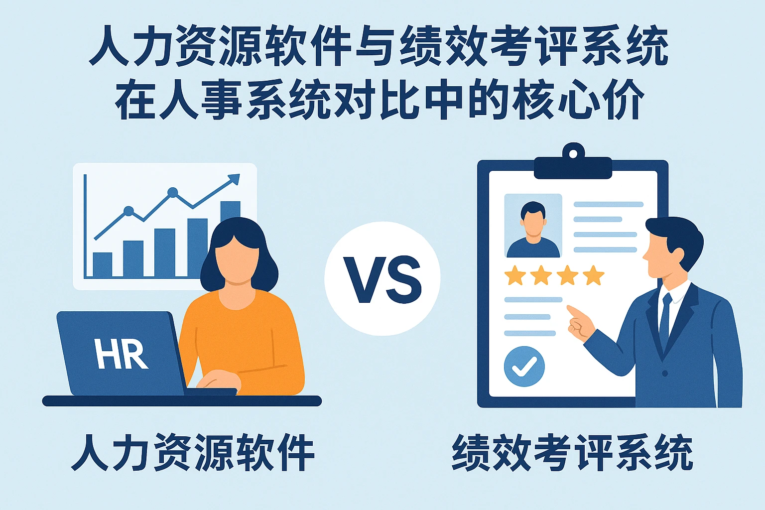 人力资源软件与绩效考评系统在人事系统对比中的核心价值