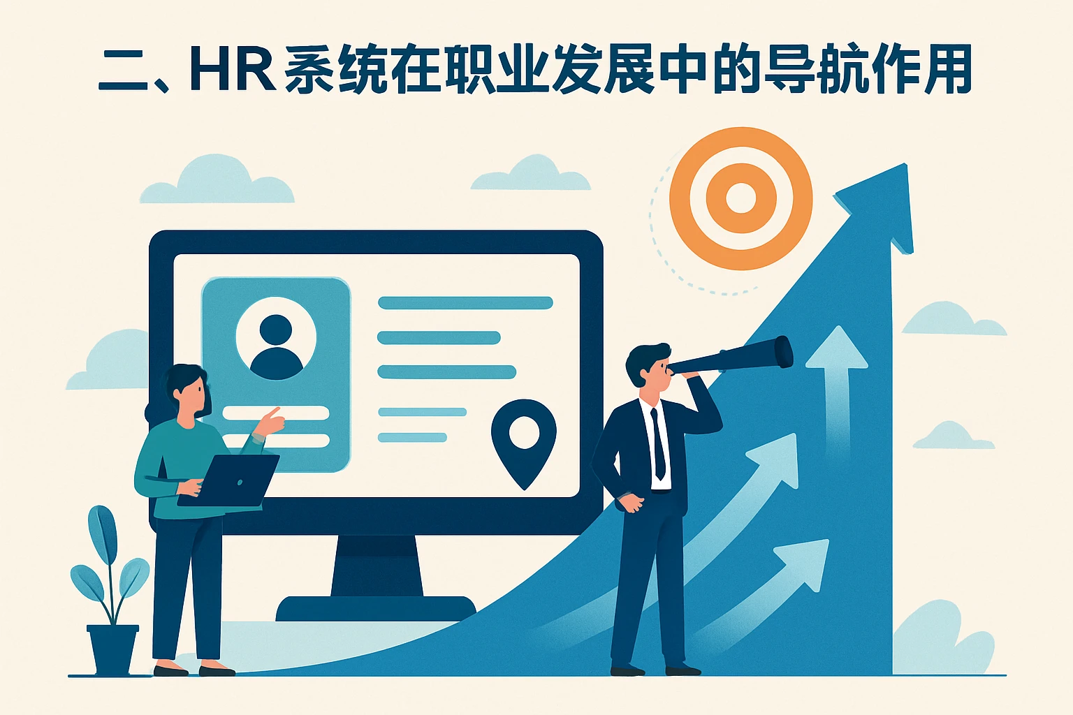 二、HR系统在职业发展中的导航作用