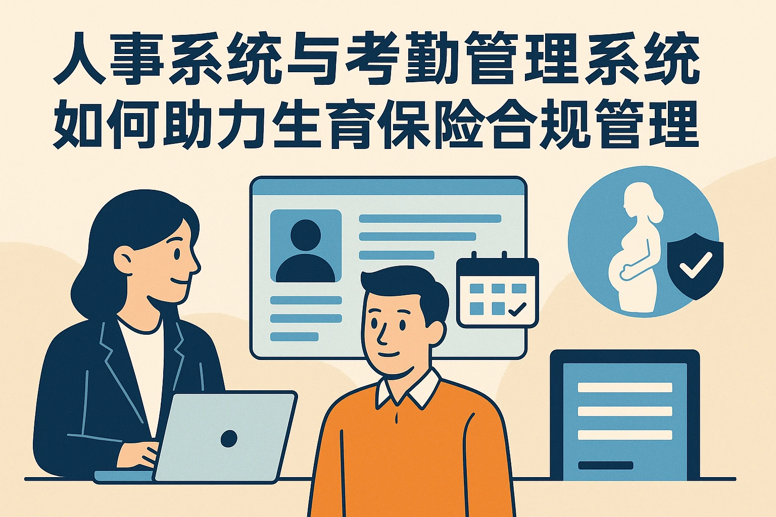 人事系统与考勤管理系统如何助力生育保险合规管理