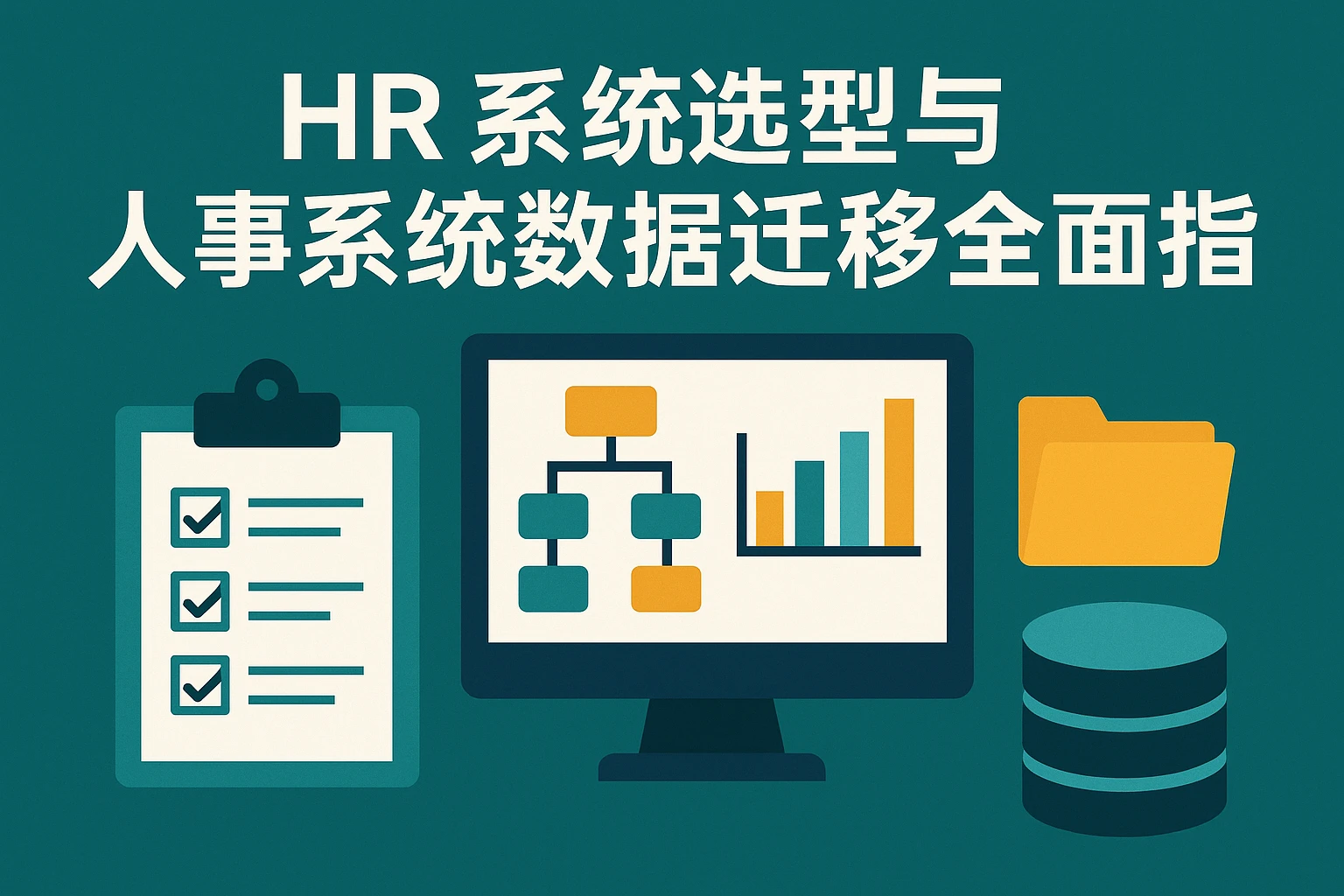 HR系统选型与人事系统数据迁移全面指南