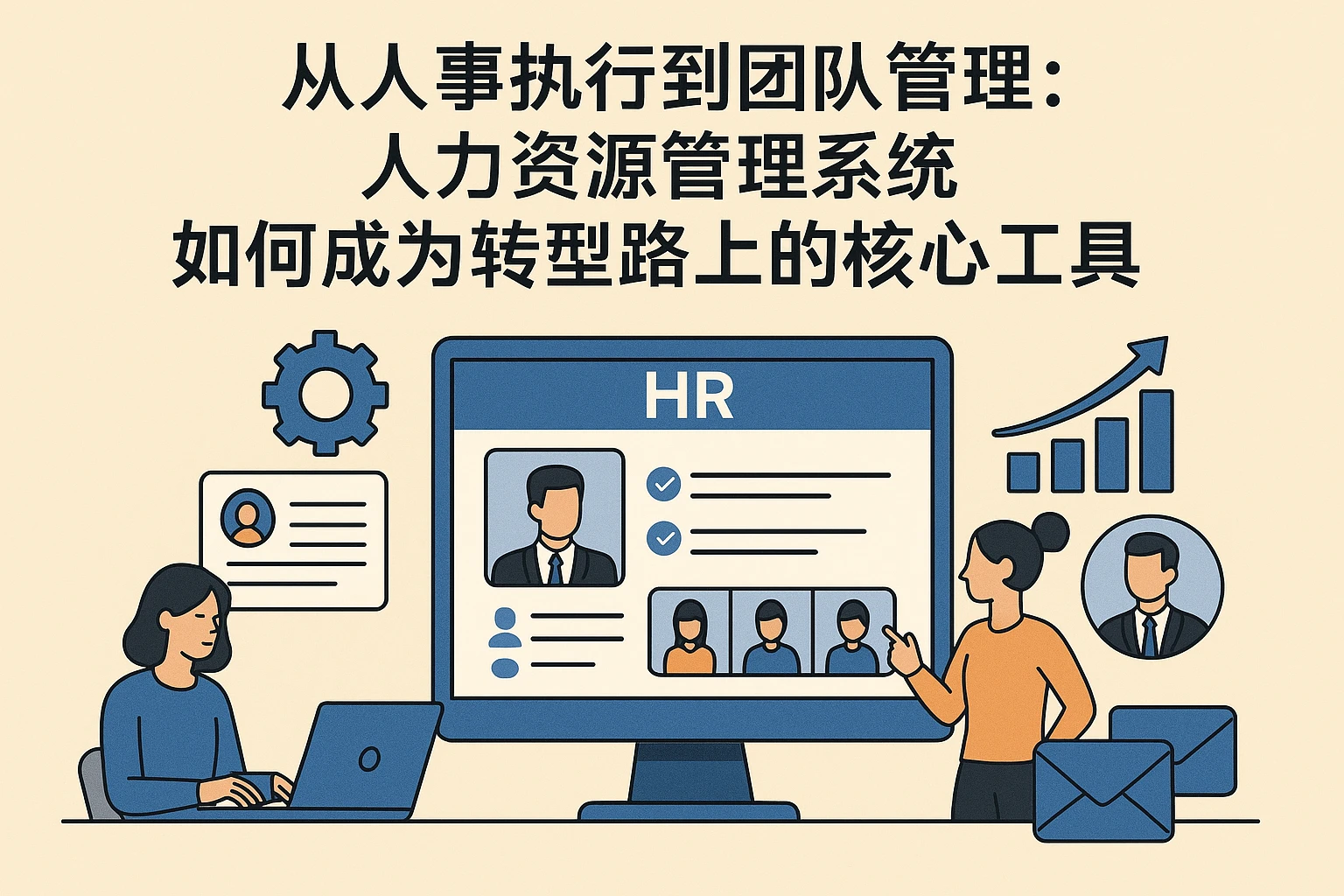 从人事执行到团队管理:人力资源管理系统如何成为转型路上的核心工具