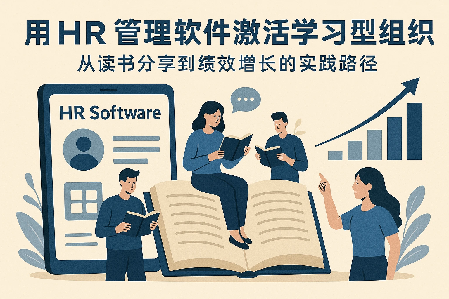 用HR管理软件激活学习型组织：从读书分享到绩效增长的实践路径