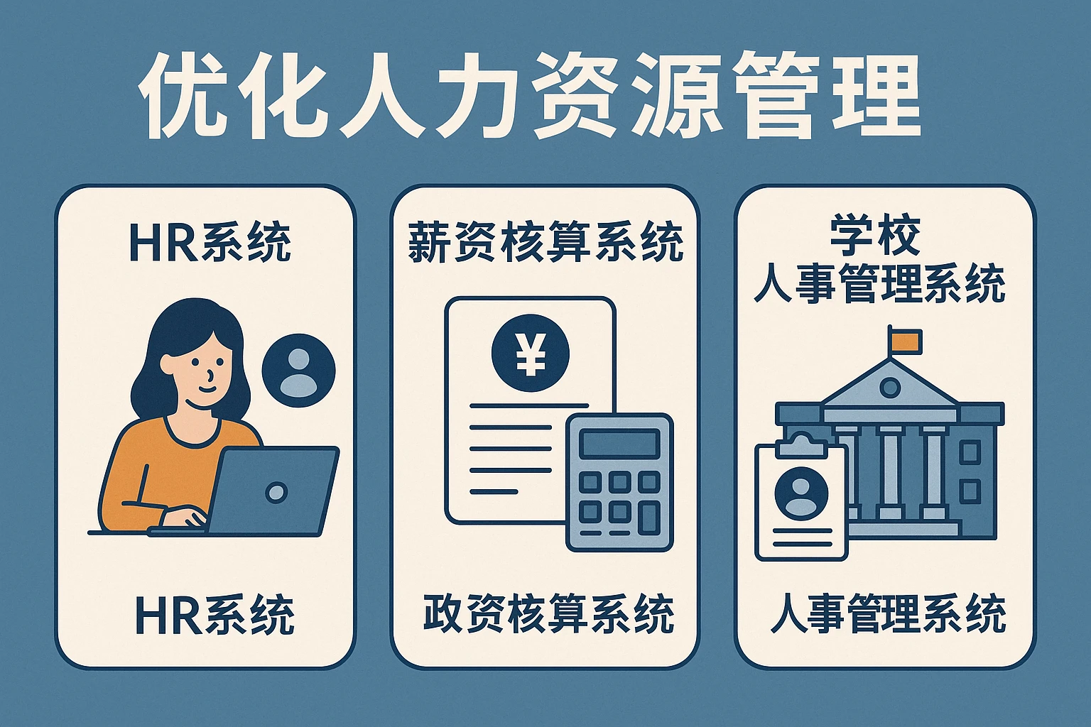优化人力资源管理：HR系统、薪资核算系统与学校人事管理系统的全面解析