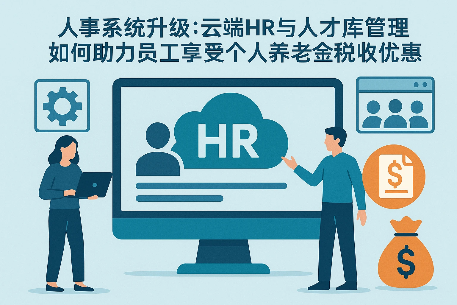 人事系统升级：云端HR与人才库管理如何助力员工享受个人养老金税收优惠