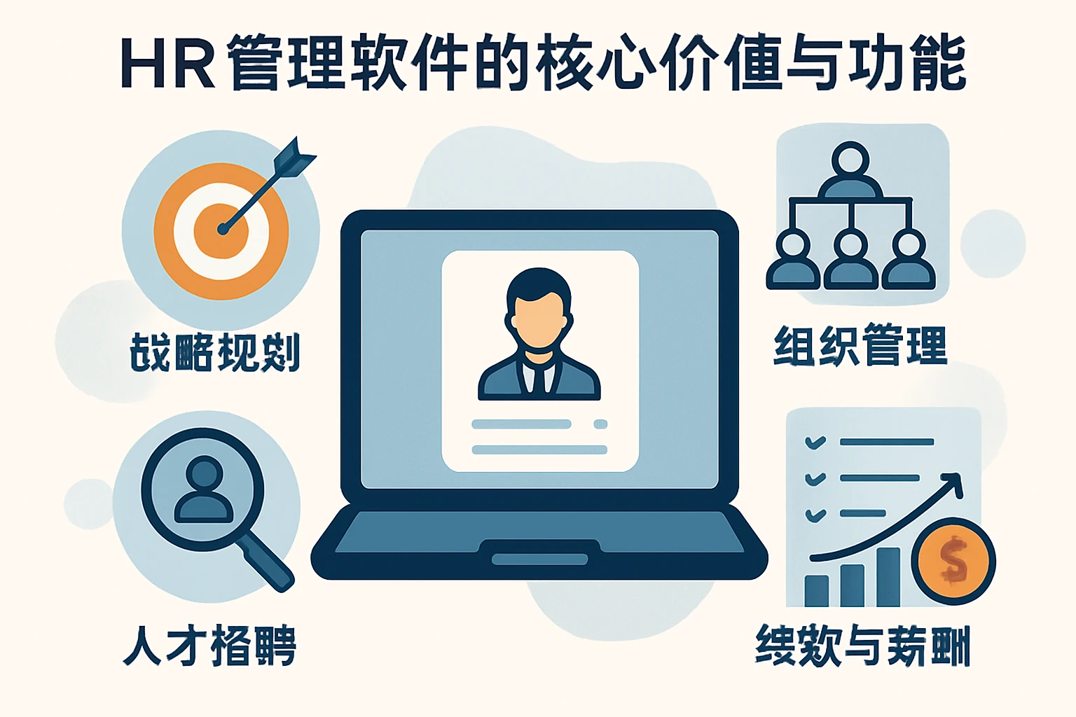 HR管理软件的核心价值与功能定位