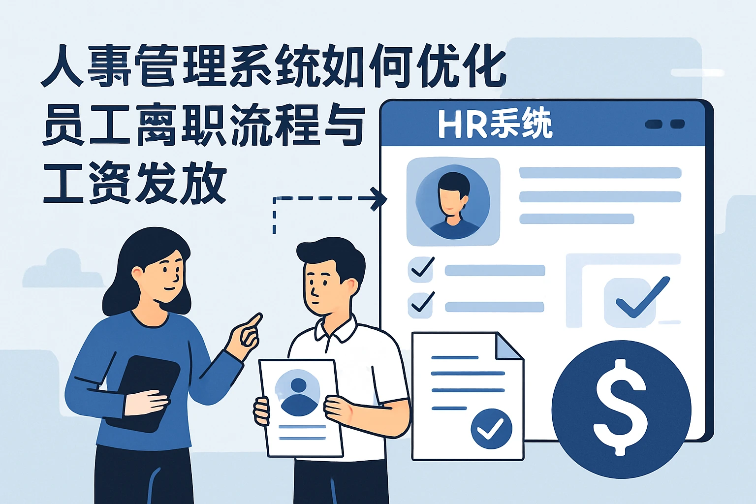 人事管理系统如何优化员工离职流程与工资发放