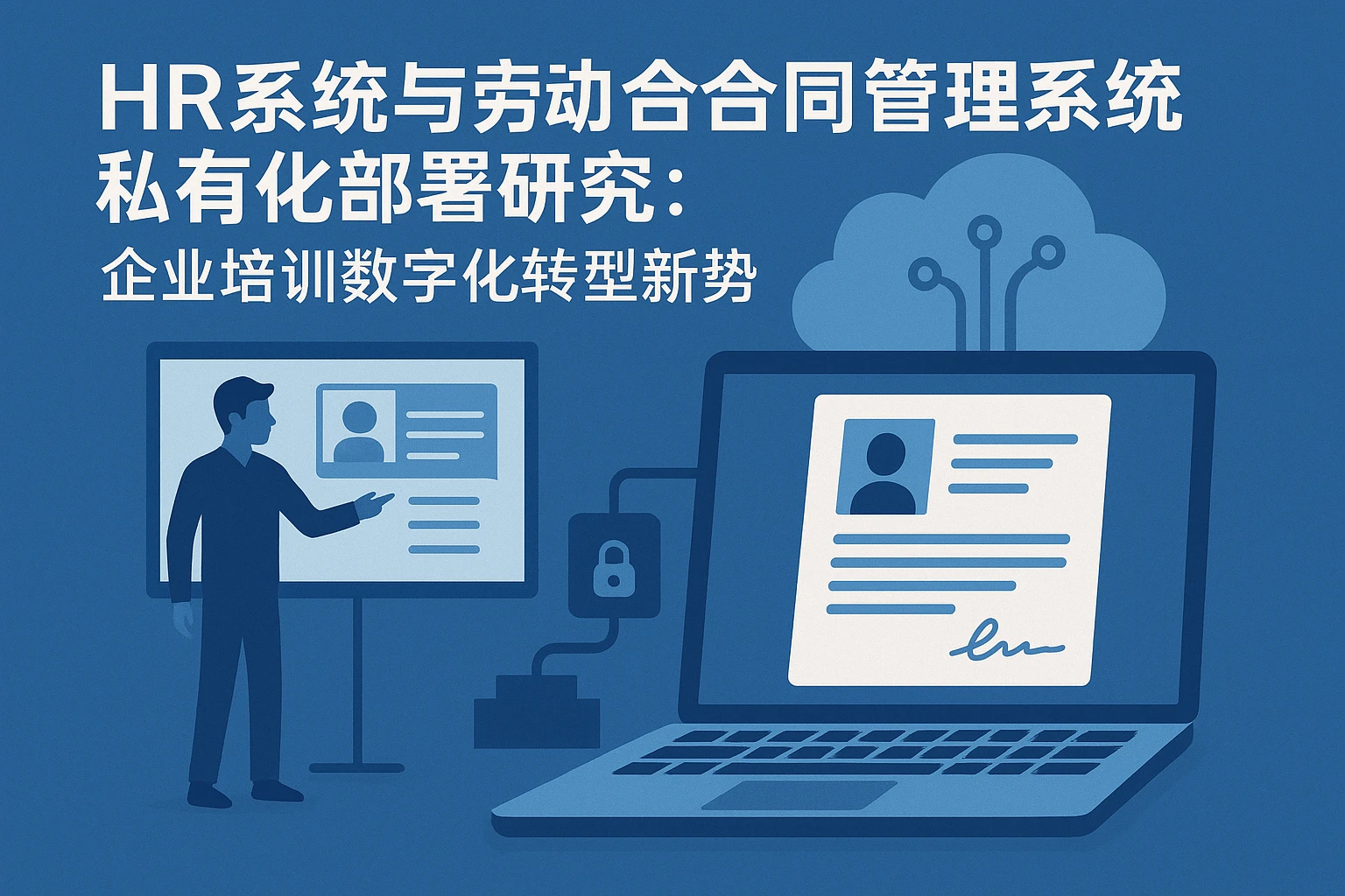 HR系统与劳动合同管理系统私有化部署研究：企业培训数字化转型新趋势