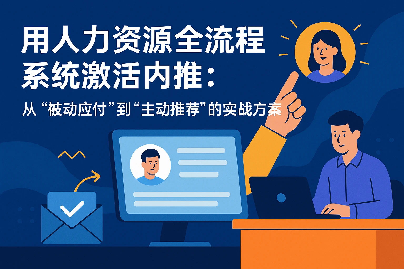 用人力资源全流程系统激活内推:从“被动应付”到“主动推荐”的实战方案