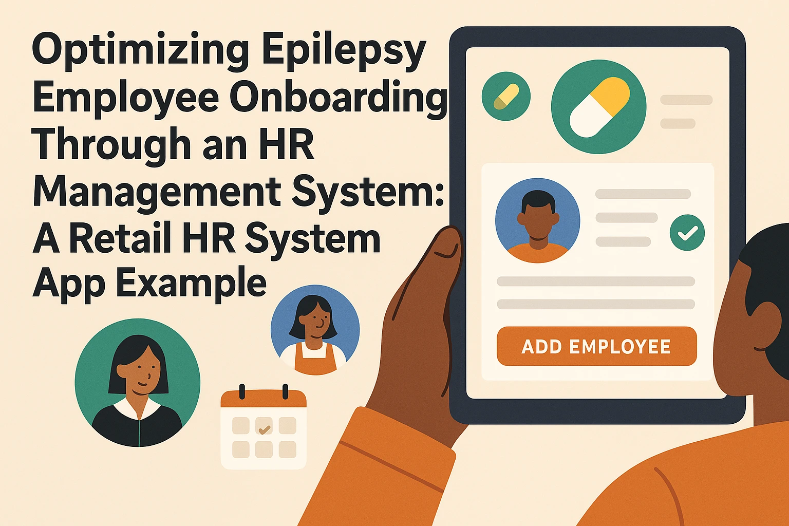 如何通过人事管理系统优化癫痫员工入职管理:以零售业人事系统APP为例