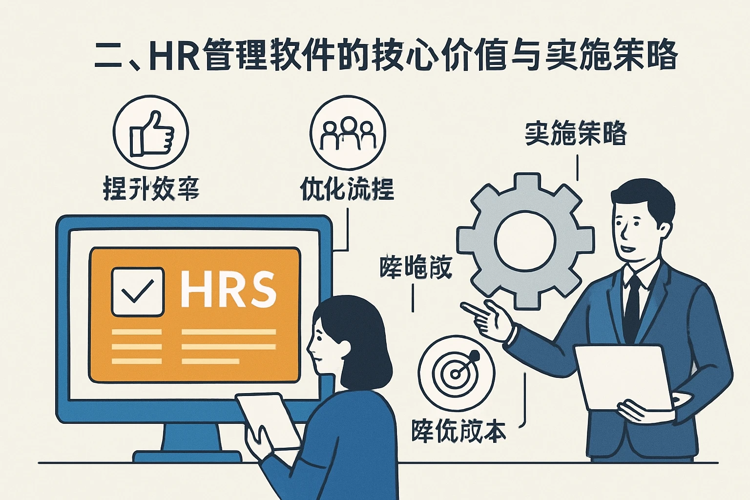 二、HR管理软件的核心价值与实施策略