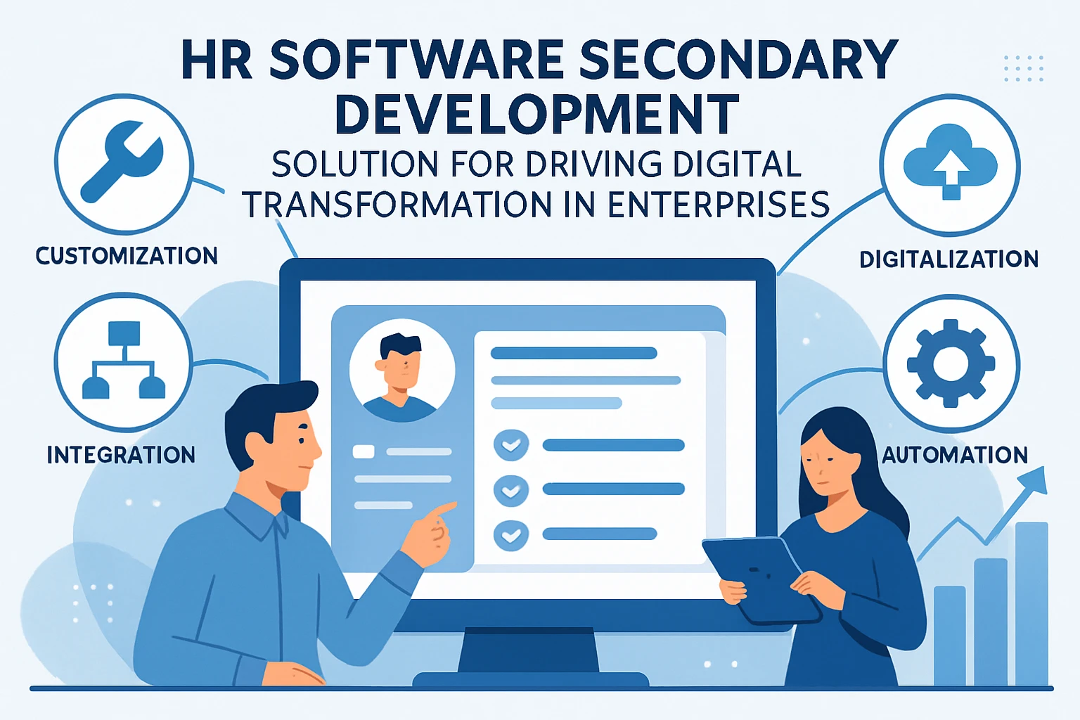 人力资源软件二次开发推动企业数字化转型的解决方案