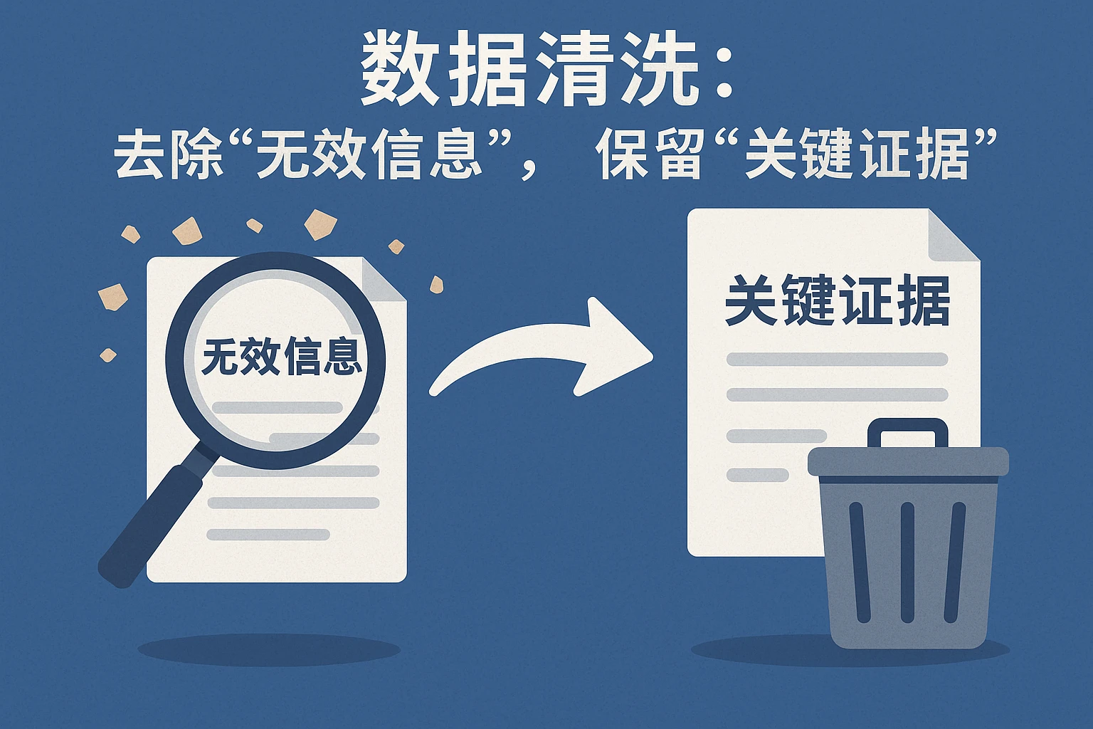 2. 数据清洗：去除“无效信息”，保留“关键证据”