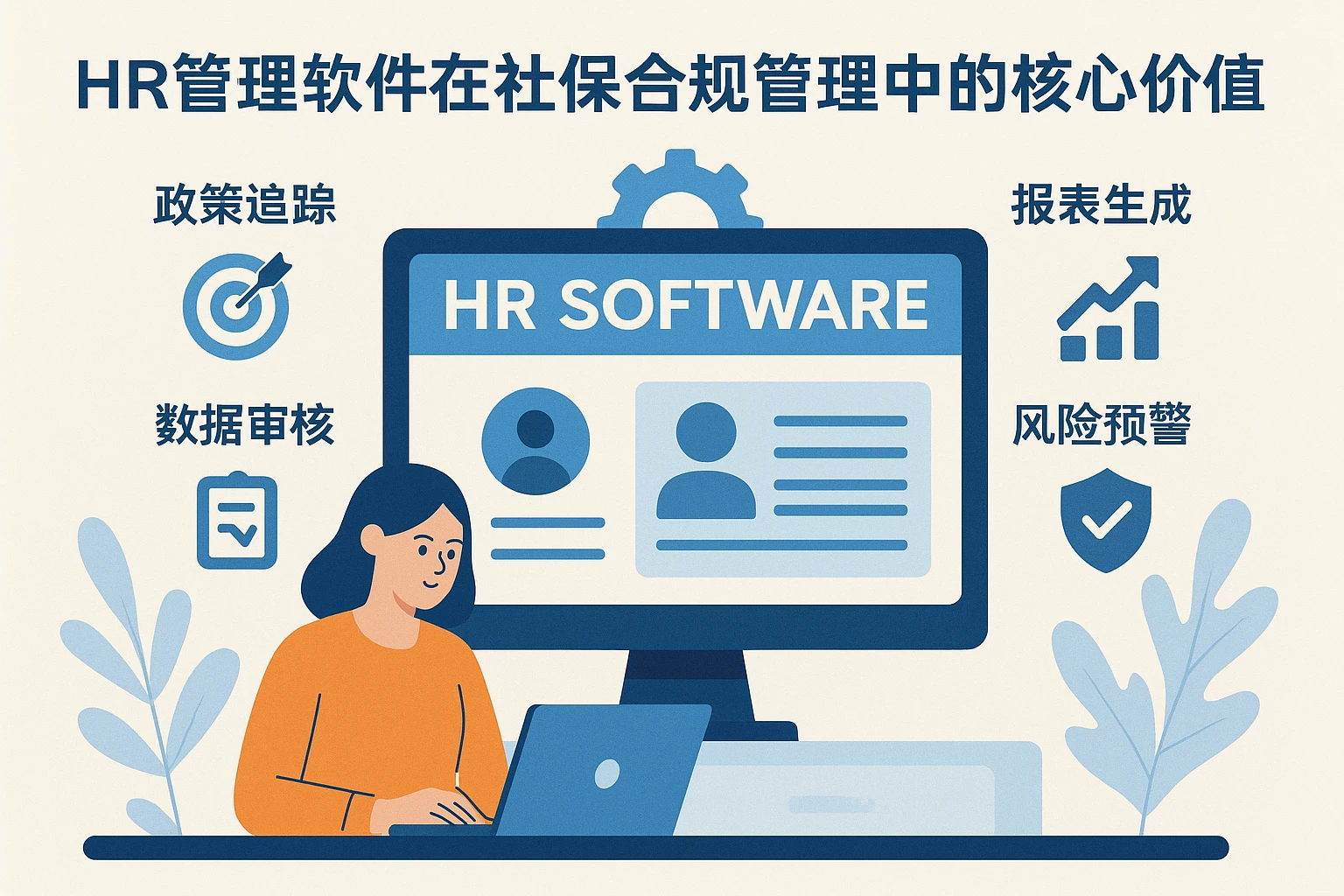 HR管理软件在社保合规管理中的核心价值